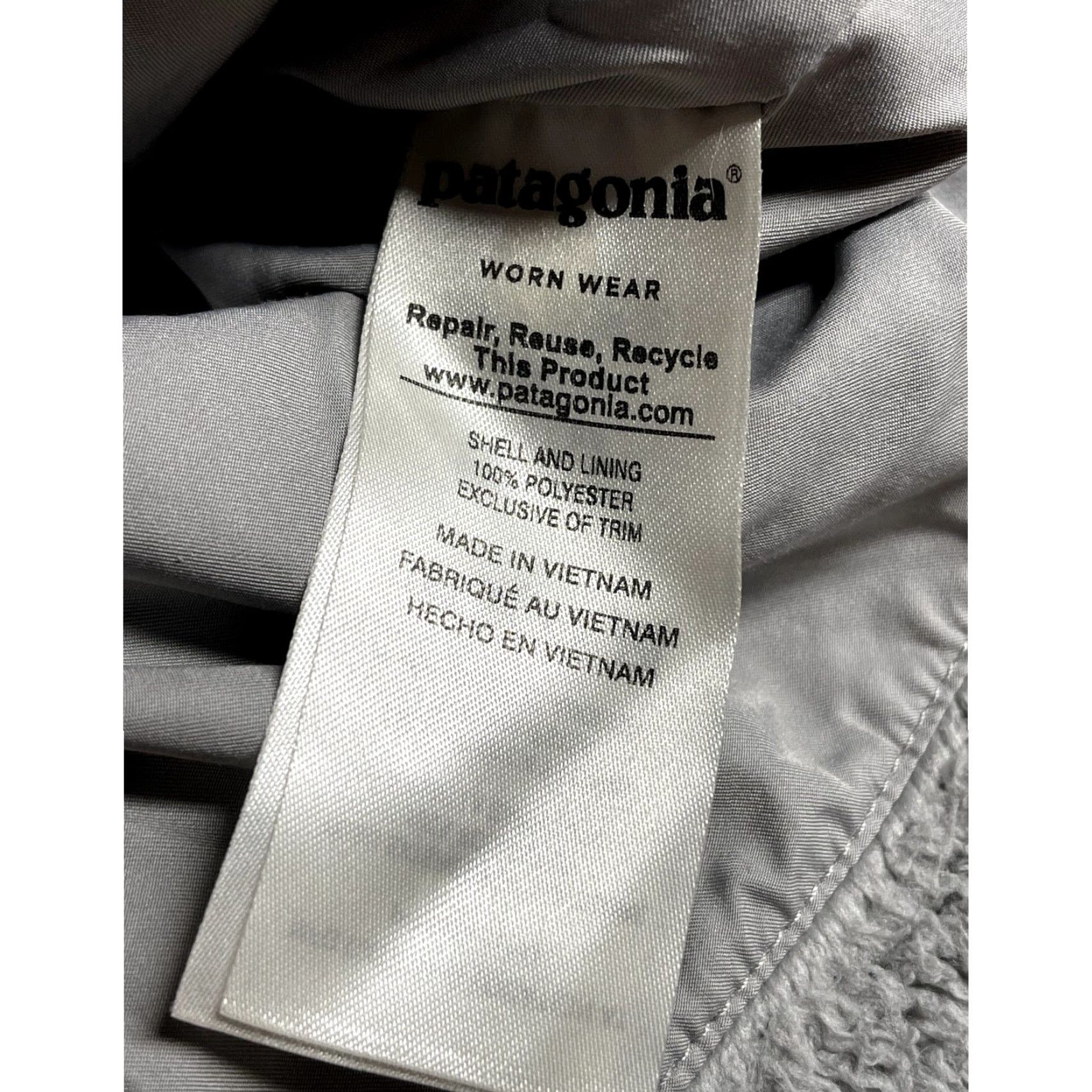 Patagonia VINTAGE Patagonia Women's Los Gatos Fleece Vest Full Zip Deep Pile Gray XS Size XS / US 0-2 / IT 36-38 - 6 Thumbnail