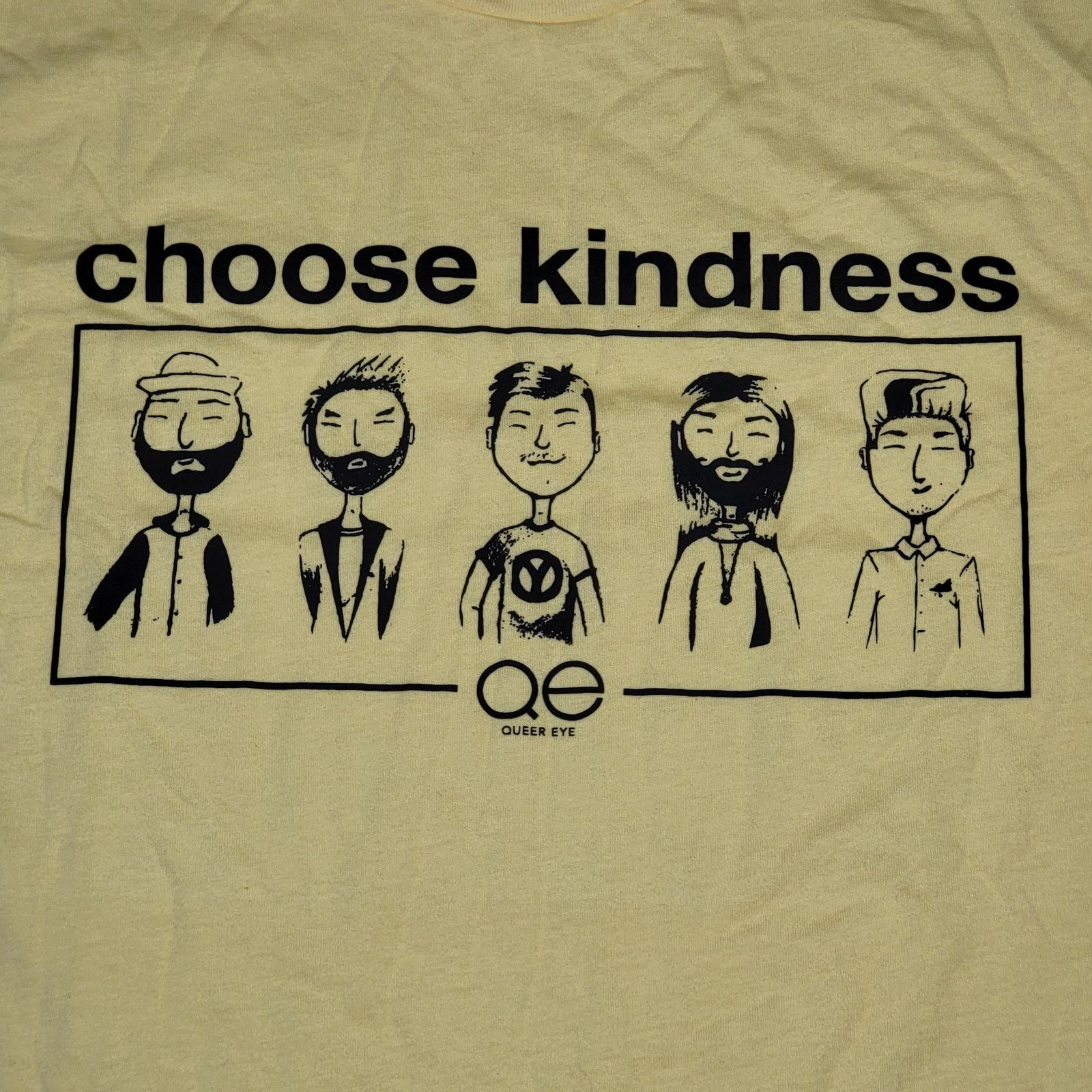 Other Queer Eye Unisex Tee "Choose Kindness" - Size Small NWT Size S / US 4 / IT 40 - 2 Thumbnail