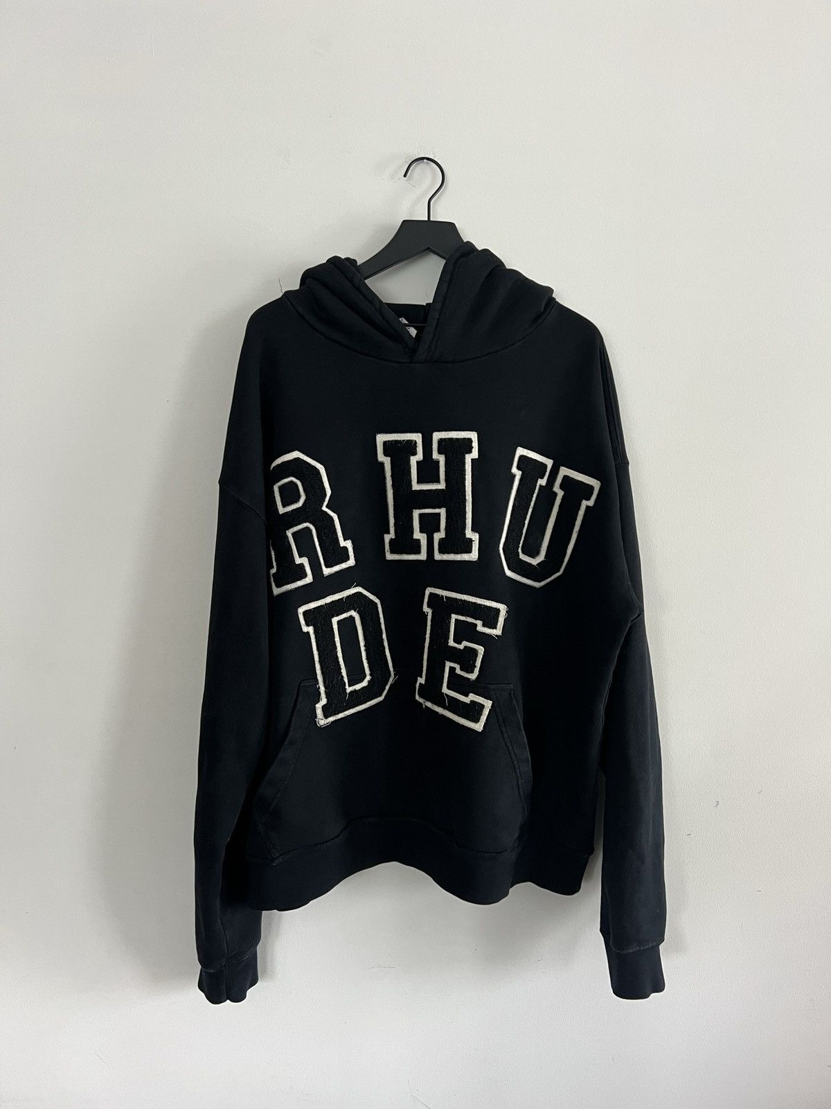 Rhude chenille patch hoodie sale