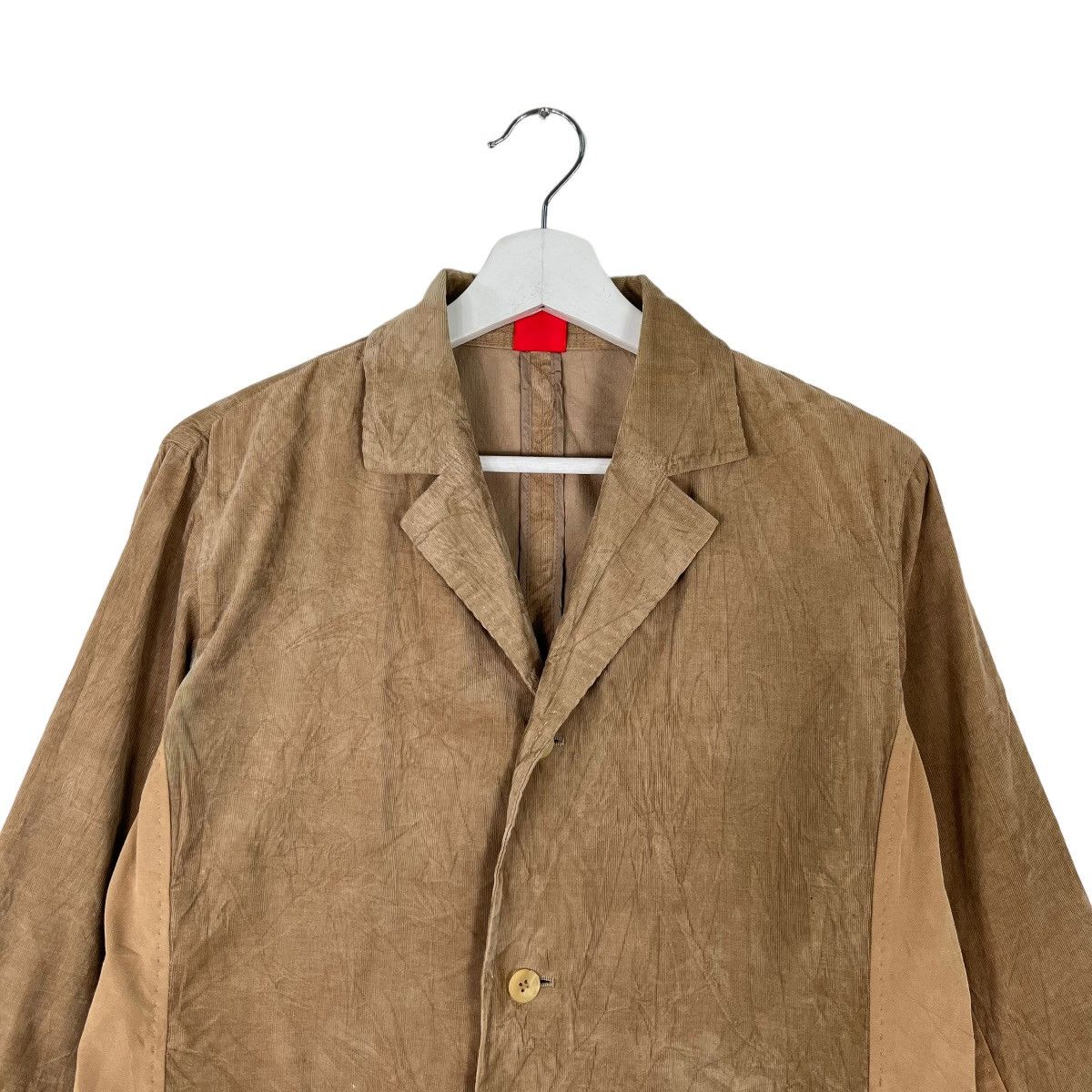Issey Miyake 💥 HEART HAAT BY ISSEY MIYAKE HYBRID CORDUROY JACKET Size US M / EU 48-50 / 2 - 3 Thumbnail