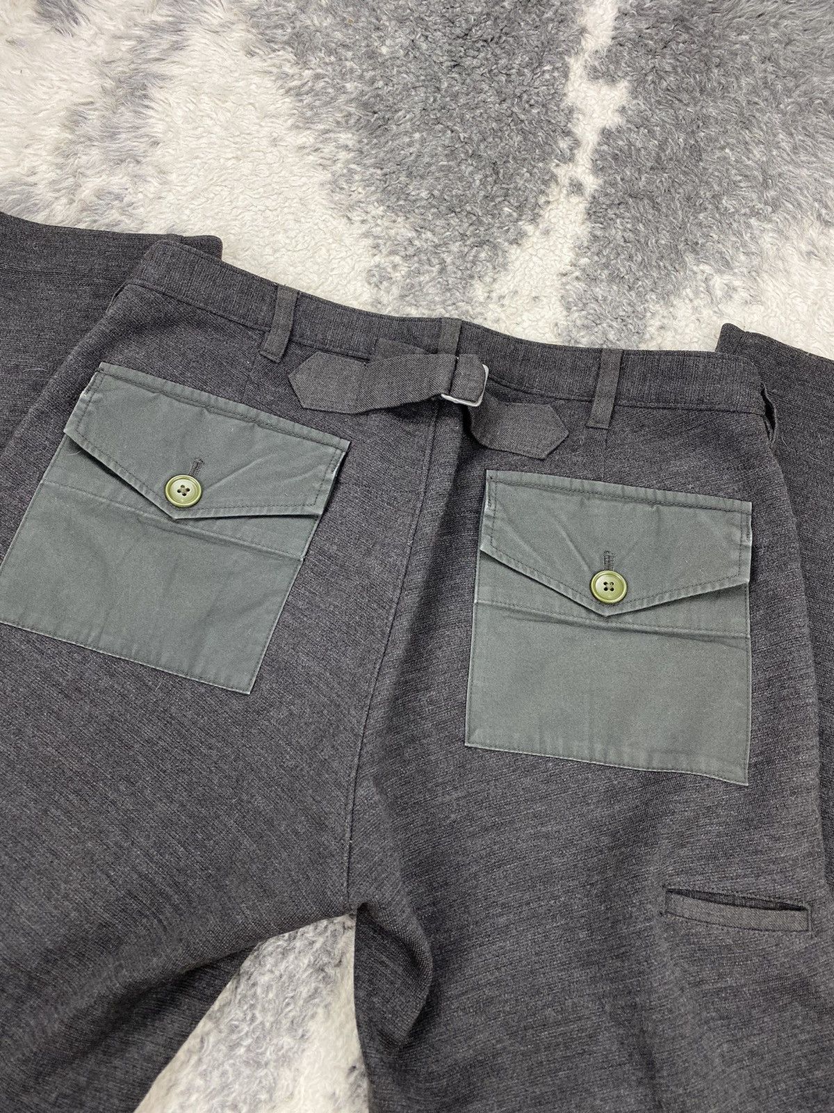 General Research 2013 Anarcho Mountaineers Wool Cargo “Piped Stem Pant” Size US 31 - 13 Thumbnail