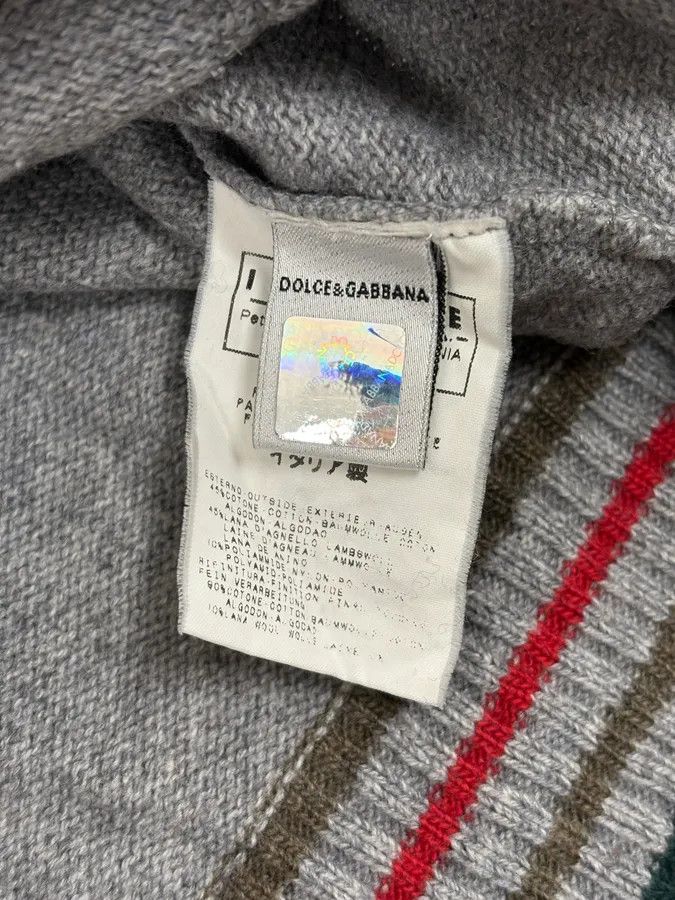 Dolce & Gabbana SS2003 Dolce & Gabbana Grey Italian Zip-up Hooded Sweater Size US M / EU 48-50 / 2 - 12 Thumbnail