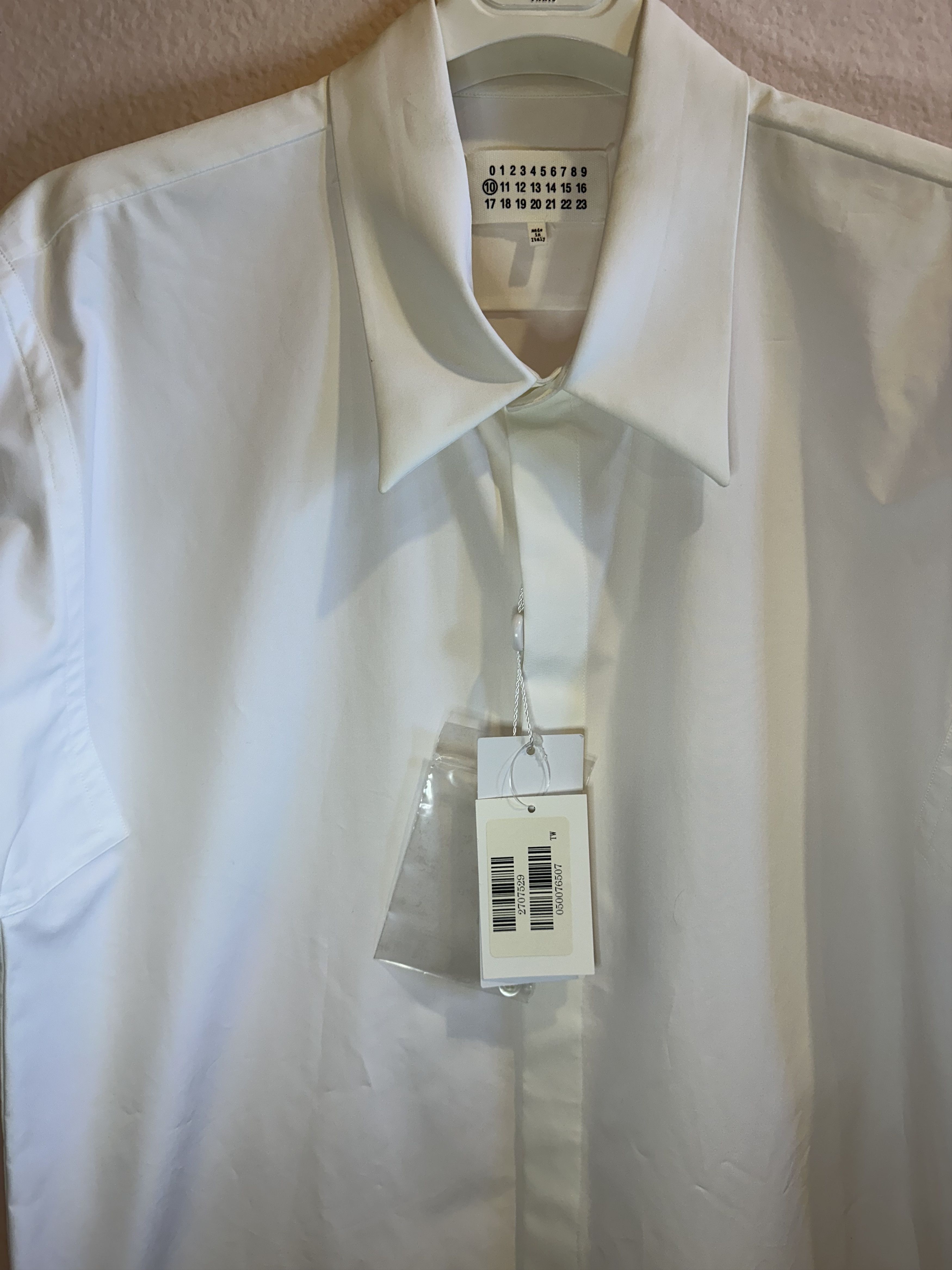 Maison Margiela Maison Margiela Poplin Short Sleeve Size US S / EU 44-46 / 1 - 5 Thumbnail