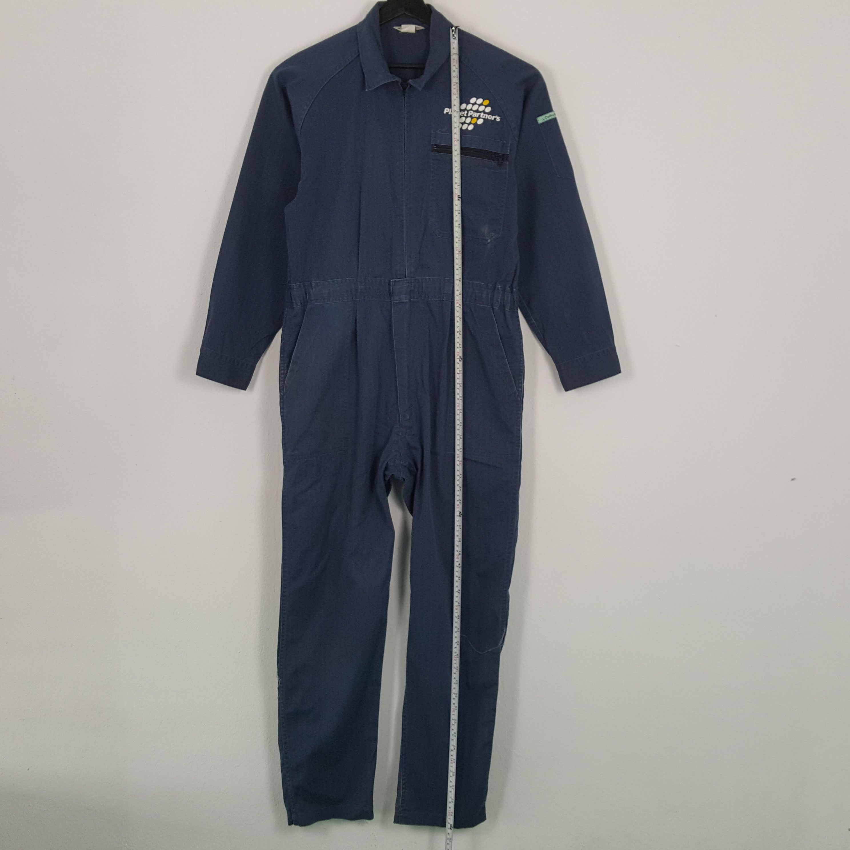 Japanese Brand × Vintage PLANET PARTNER Workwear Style Coverall Jacket Size US L / EU 52-54 / 3 - 7 Thumbnail