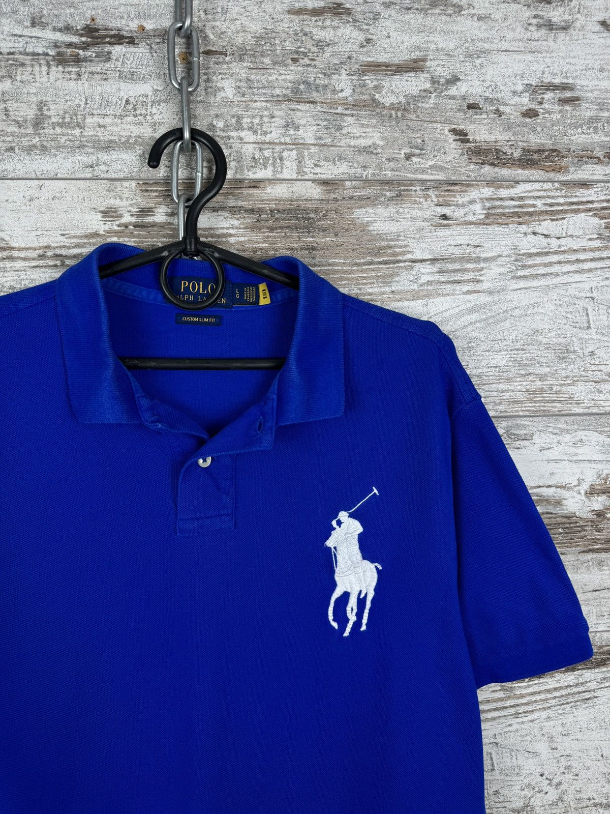 Polo Ralph Lauren Mens Vintage Polo Ralph Lauren polos rugby T-shirt tee Size US L / EU 52-54 / 3 - 3 Thumbnail