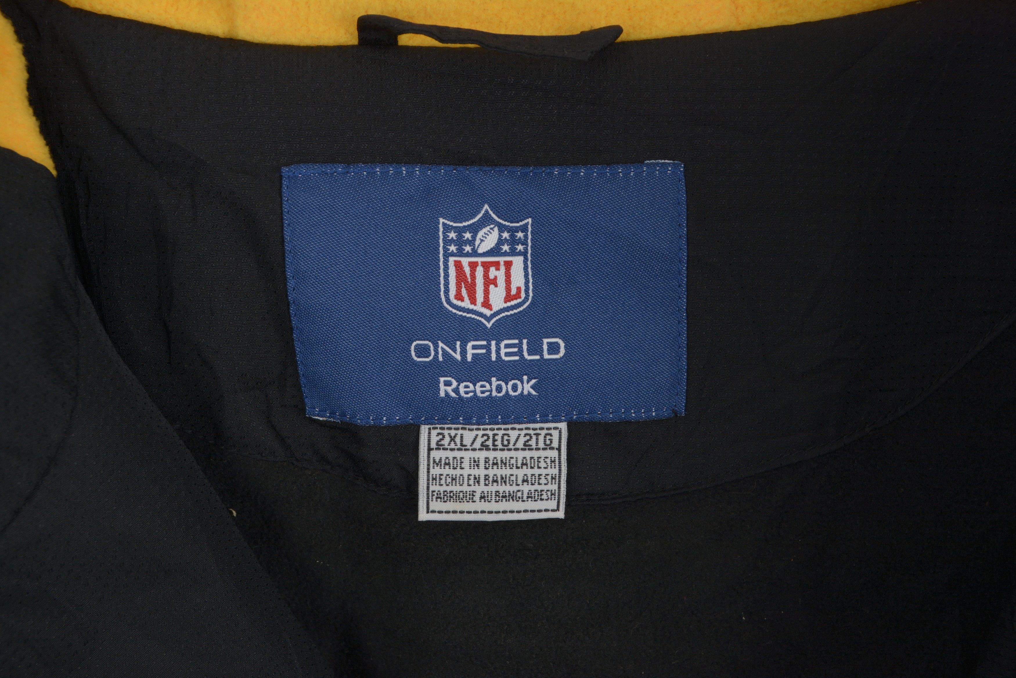 Reebok Vintage NFL Pittsburgh Steelers 2XL insulated Jacket Coat 90 Size US XXL / EU 58 / 5 - 6 Thumbnail