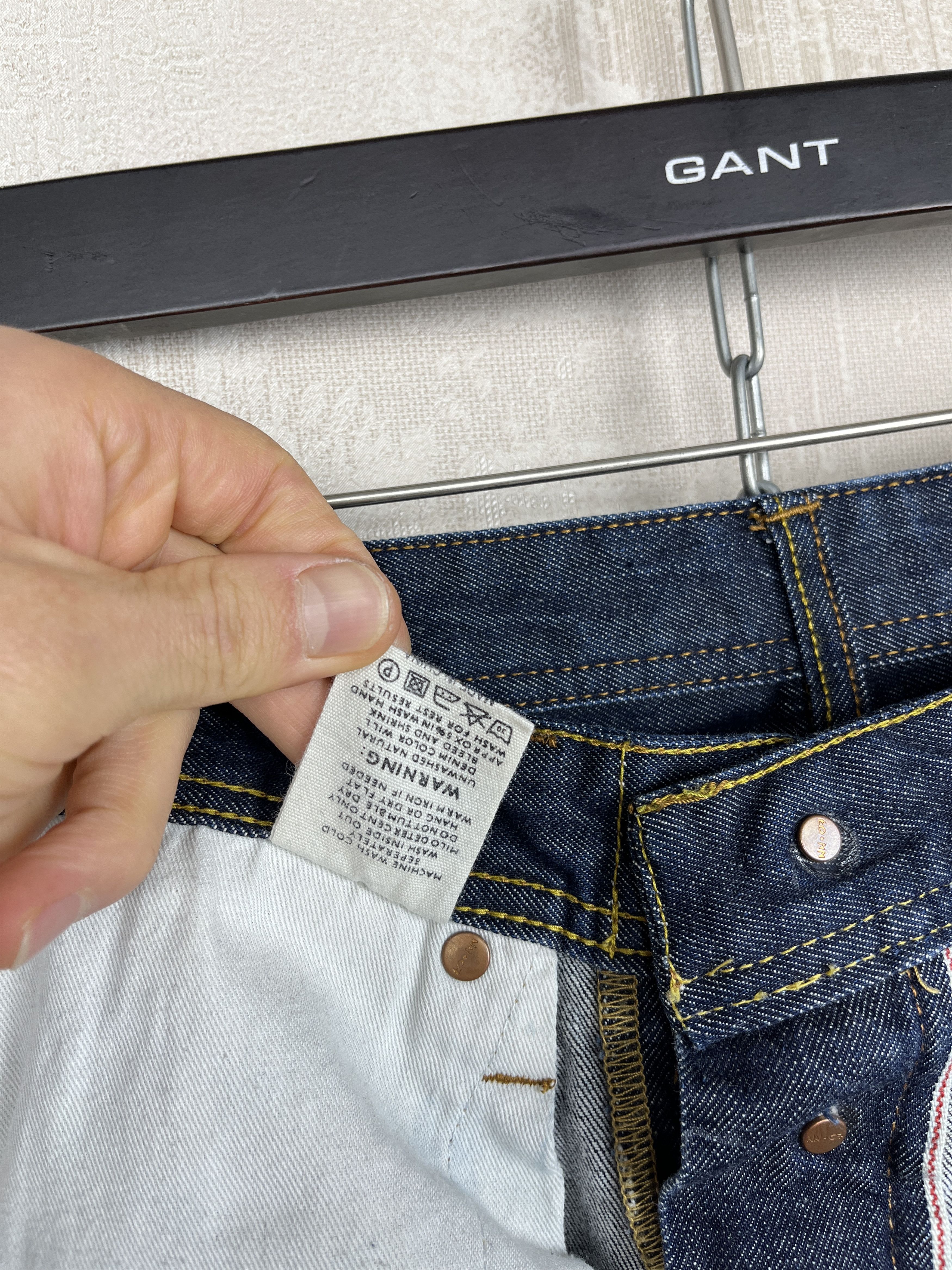 NN07 NN07 No Nationality Selvedge Denim Jeans Sz 30 / 34 Slim Fit Size US 30 / EU 46 - 21 Thumbnail