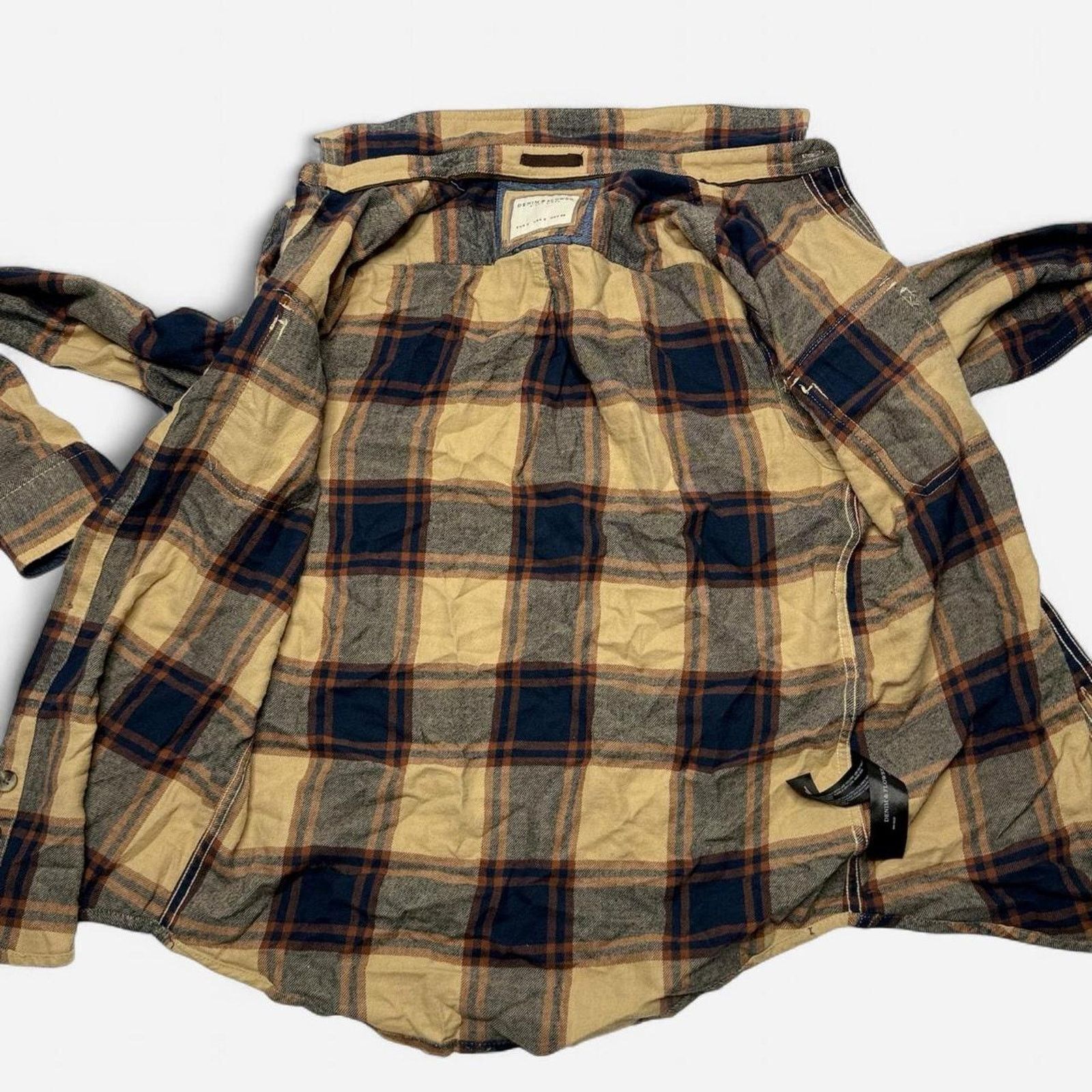 & Other Stories Denim & Flower Plaid Button Down Shirt Men’s Size Small Size US S / EU 44-46 / 1 - 4 Thumbnail