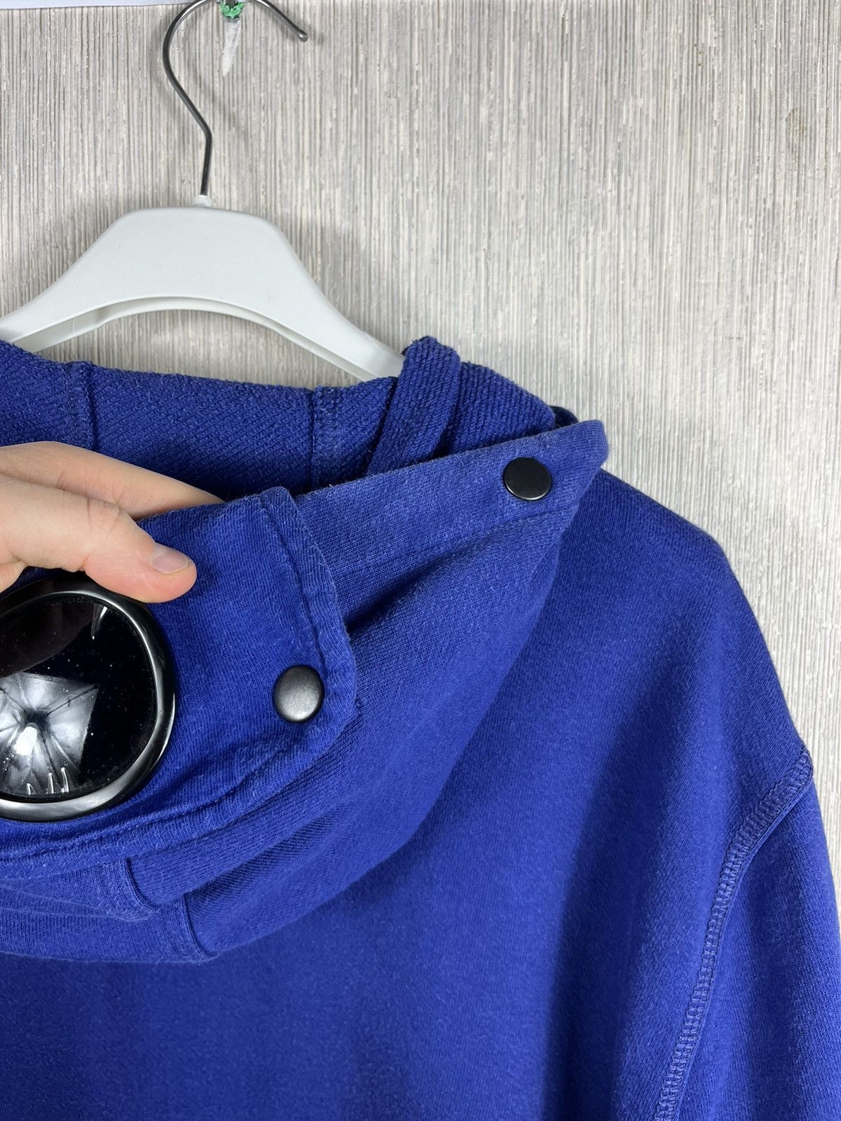 C.P. Company × Japanese Brand × Vintage Vintage C.P. Company google japan basic y2k mask zip hoodie Size US L / EU 52-54 / 3 - 24 Thumbnail