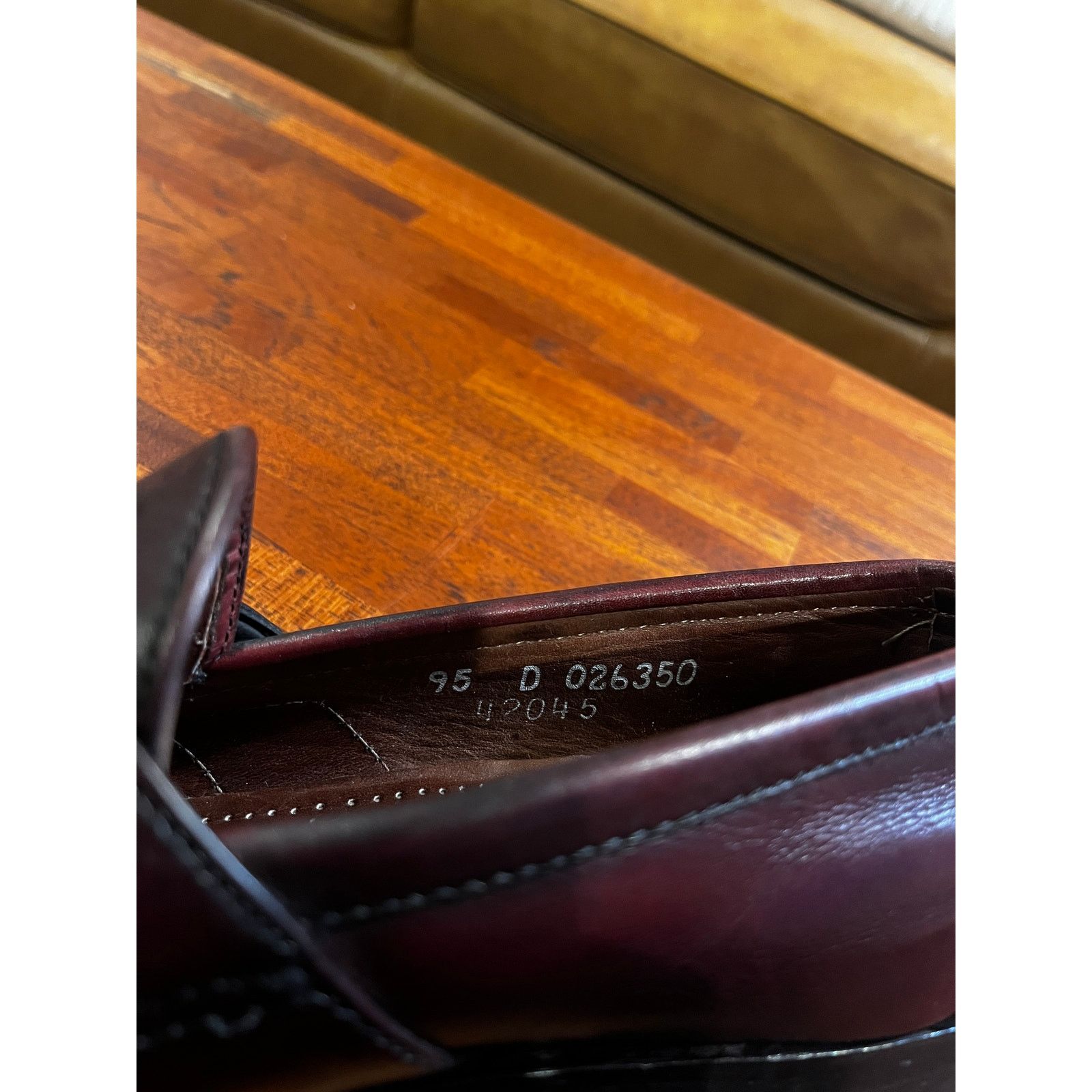 Allen Edmonds Allen Edmonds Enfield Kiltie Loafer Burgundy Men's 9.5D Size US 9.5 / EU 42-43 - 8 Thumbnail