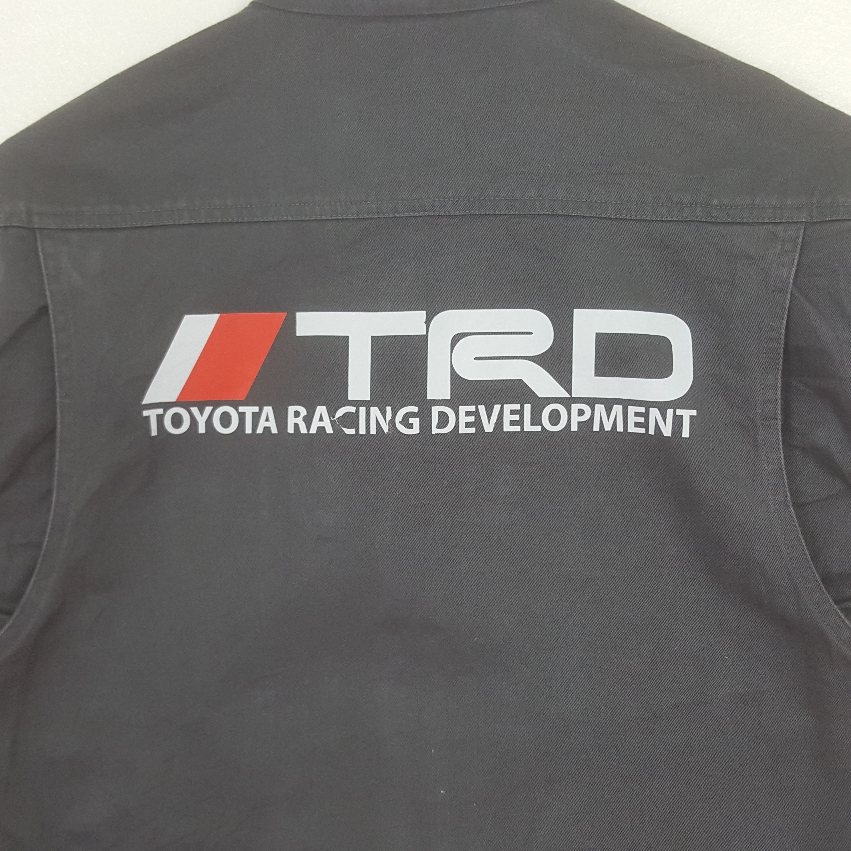 Japanese Brand Vintage Toyota Racing Development TRD Custom Jacket C317N6 Size US M / EU 48-50 / 2 - 2 Thumbnail
