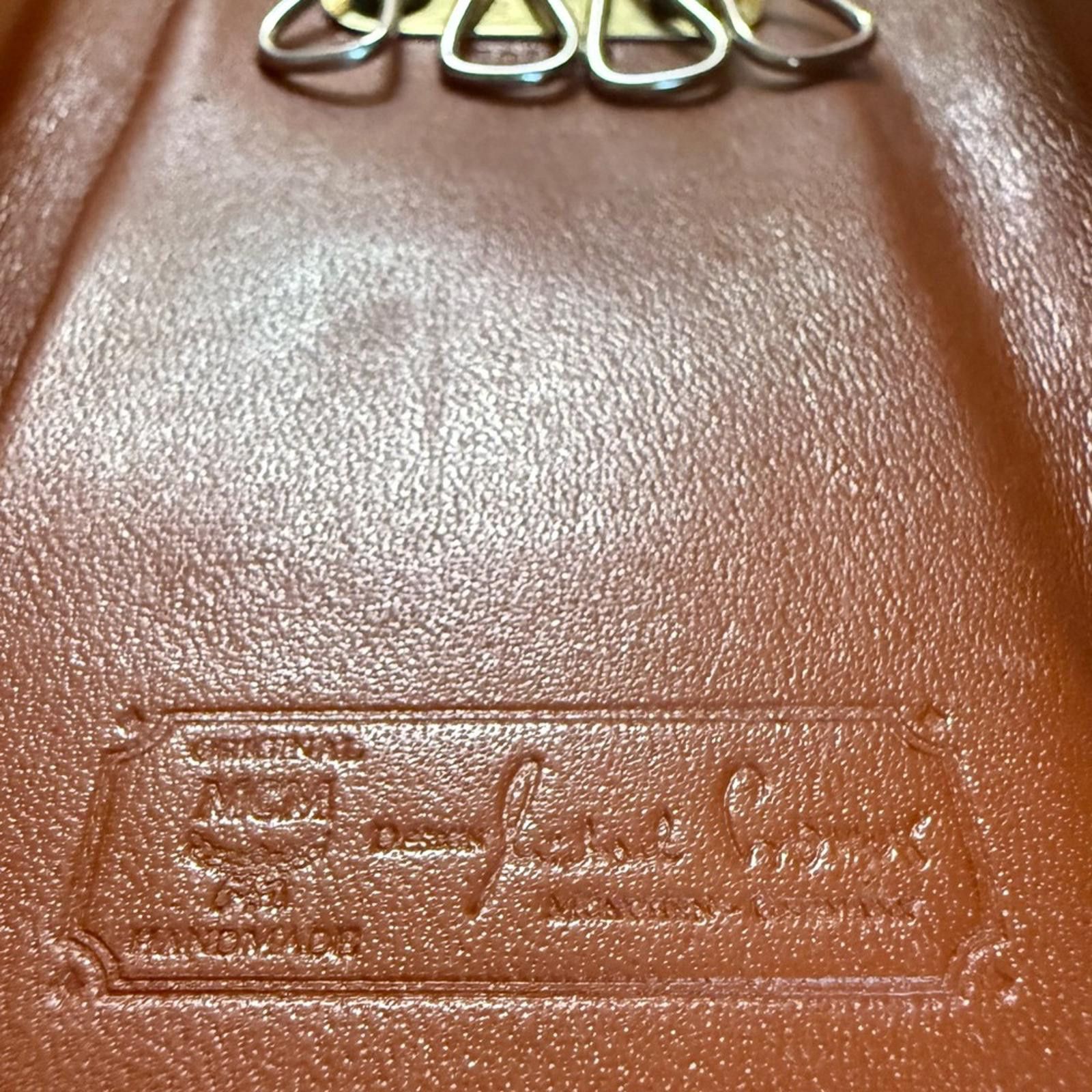 MCM MCM Tan Leather Key Case - EUC Size ONE SIZE - 8 Thumbnail