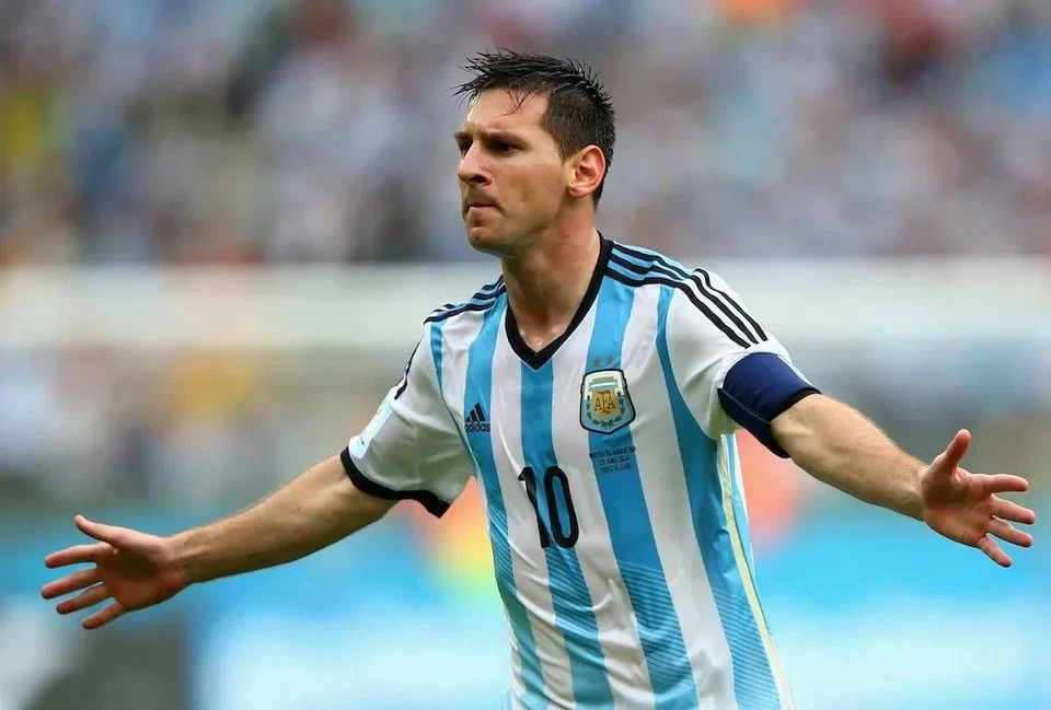 All Sport ARGENTINA 2013 2014 HOME FOOTBALL SHIRT SOCCER JERSEY Size US S / EU 44-46 / 1 - 8 Thumbnail