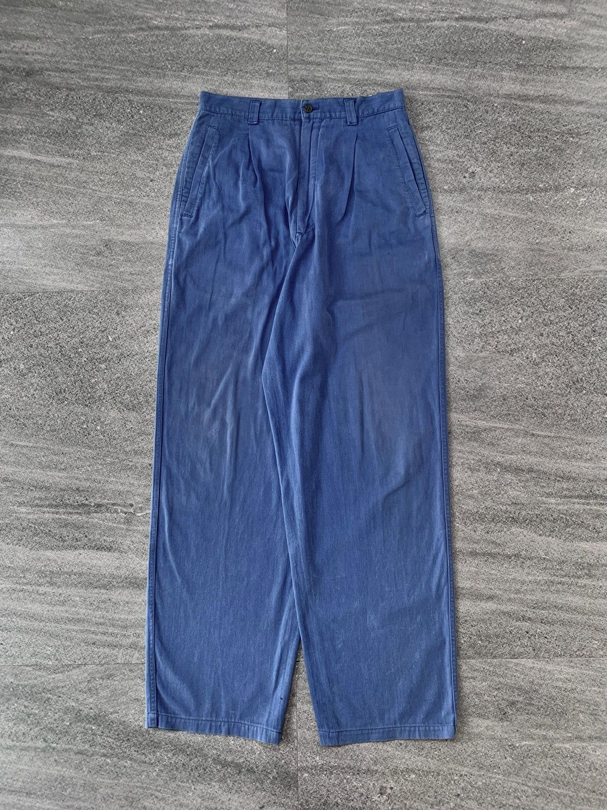 Comme des Garcons Homme 90s Balloon Loose Trousers Size US 28 / EU 44 - 2 Thumbnail