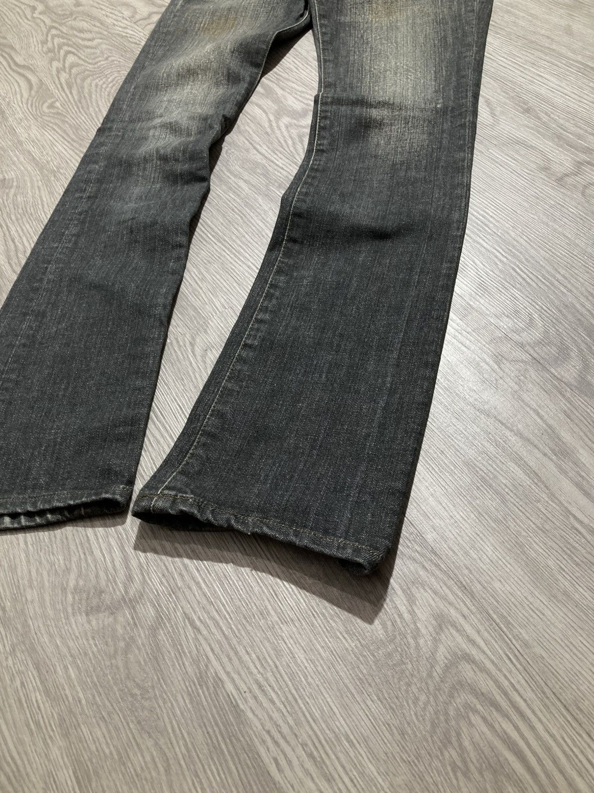 Levi's Vintage Clothing 1990s Vintage Levis Clawmark Denim Pants Hedi Slimane Style Size US 27 - 4 Thumbnail