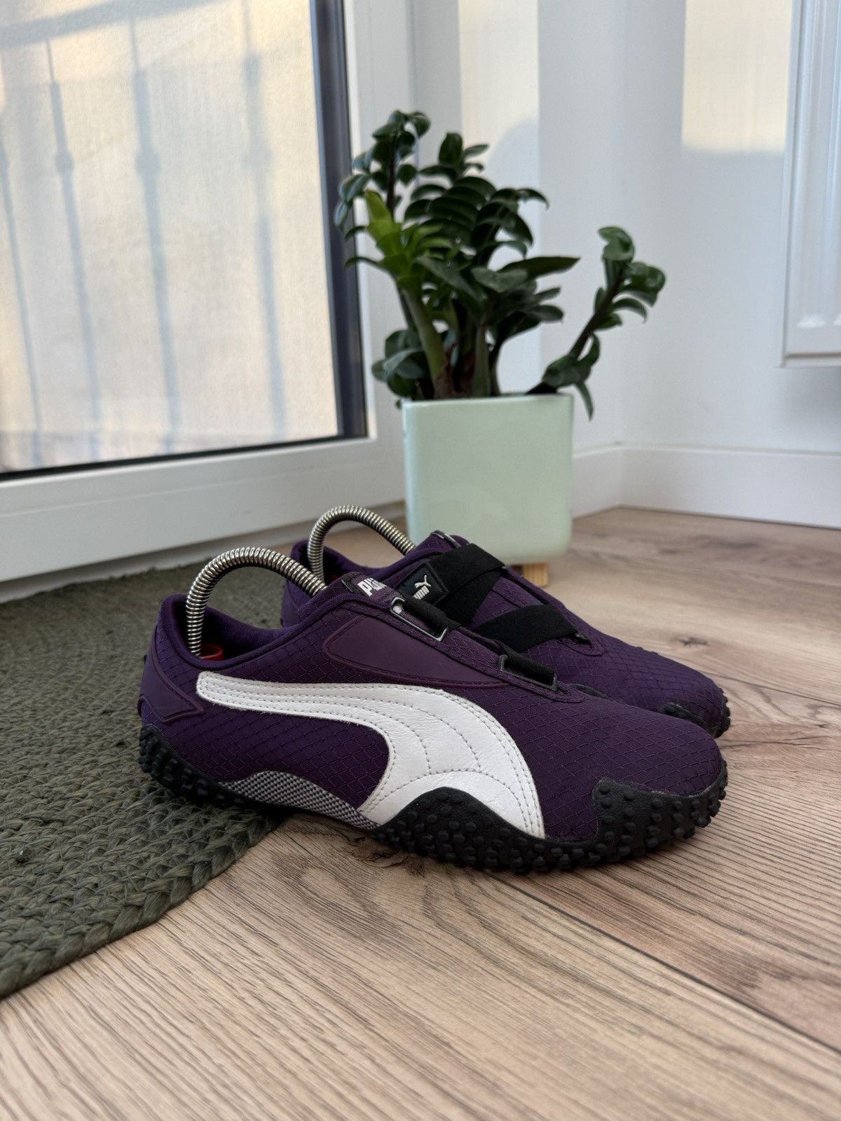 Puma × Vintage SALE✅✅ARCHIVE 2000s PUMA MOSTRO Leather BUBBLE SNEAKERS Size US 9 / IT 39 - 2 Thumbnail