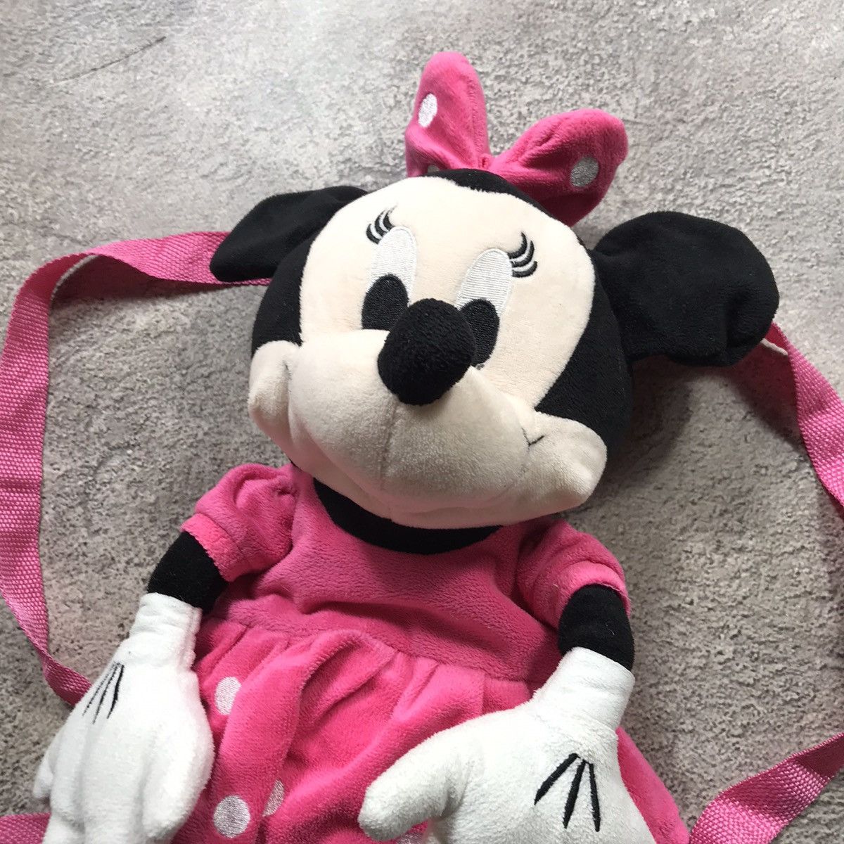 Vintage Vintage Y2K Mickey Mouse Plush Toy Coquette Pink Baggy OS Size ONE SIZE - 1 Thumbnail