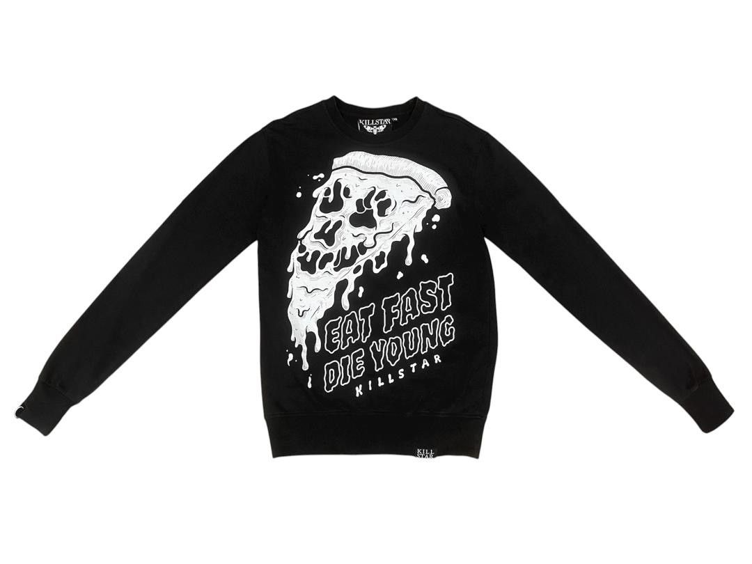 Killstar Killstar Eat Fast Die Young Sweatshirt Size US XS / EU 42 / 0 - 1 Thumbnail