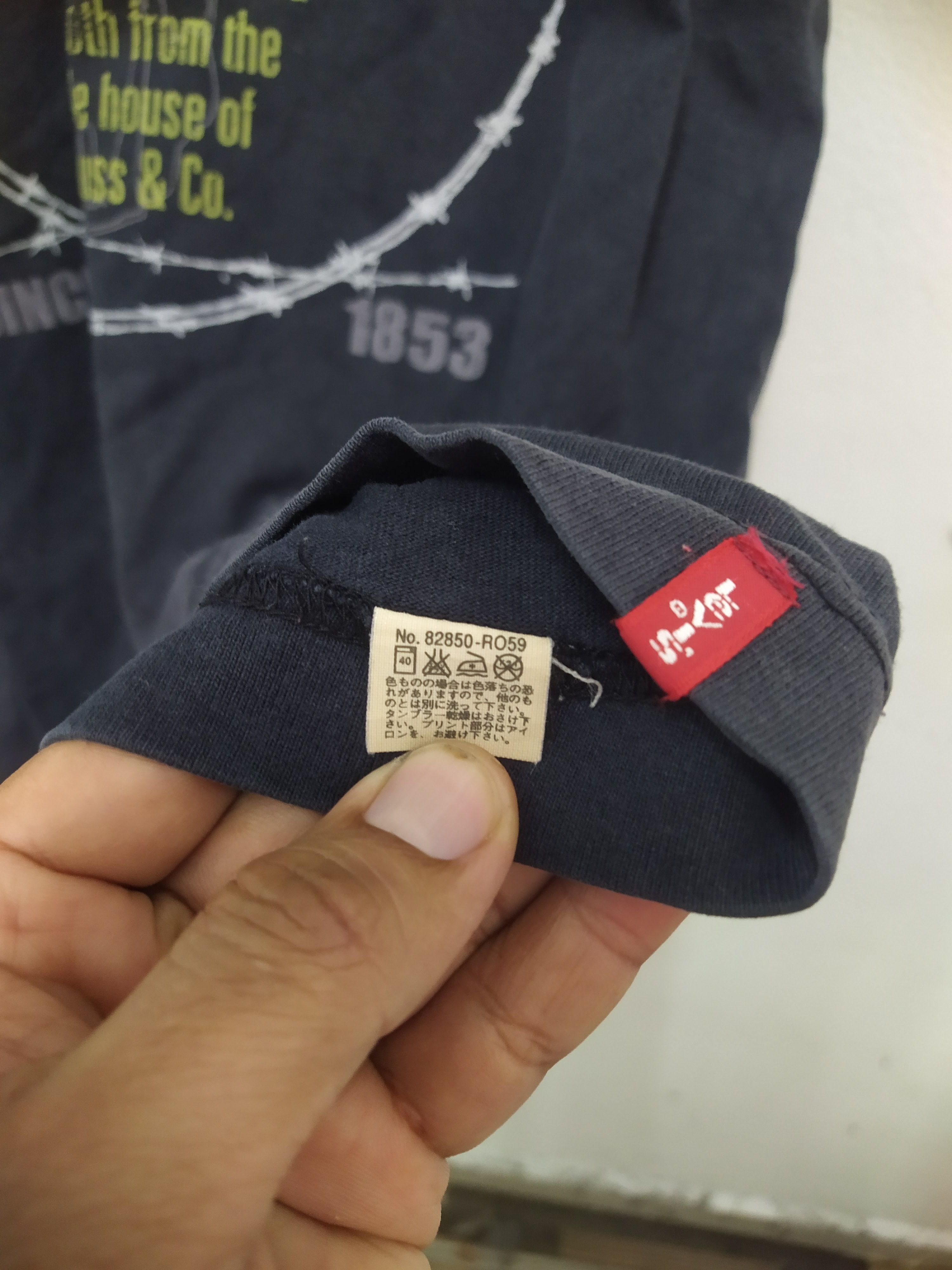 Levi's Vintage Clothing Vintage Levi's Strauss Japan 1155 Battery St Distressed Size US L / EU 52-54 / 3 - 12 Thumbnail