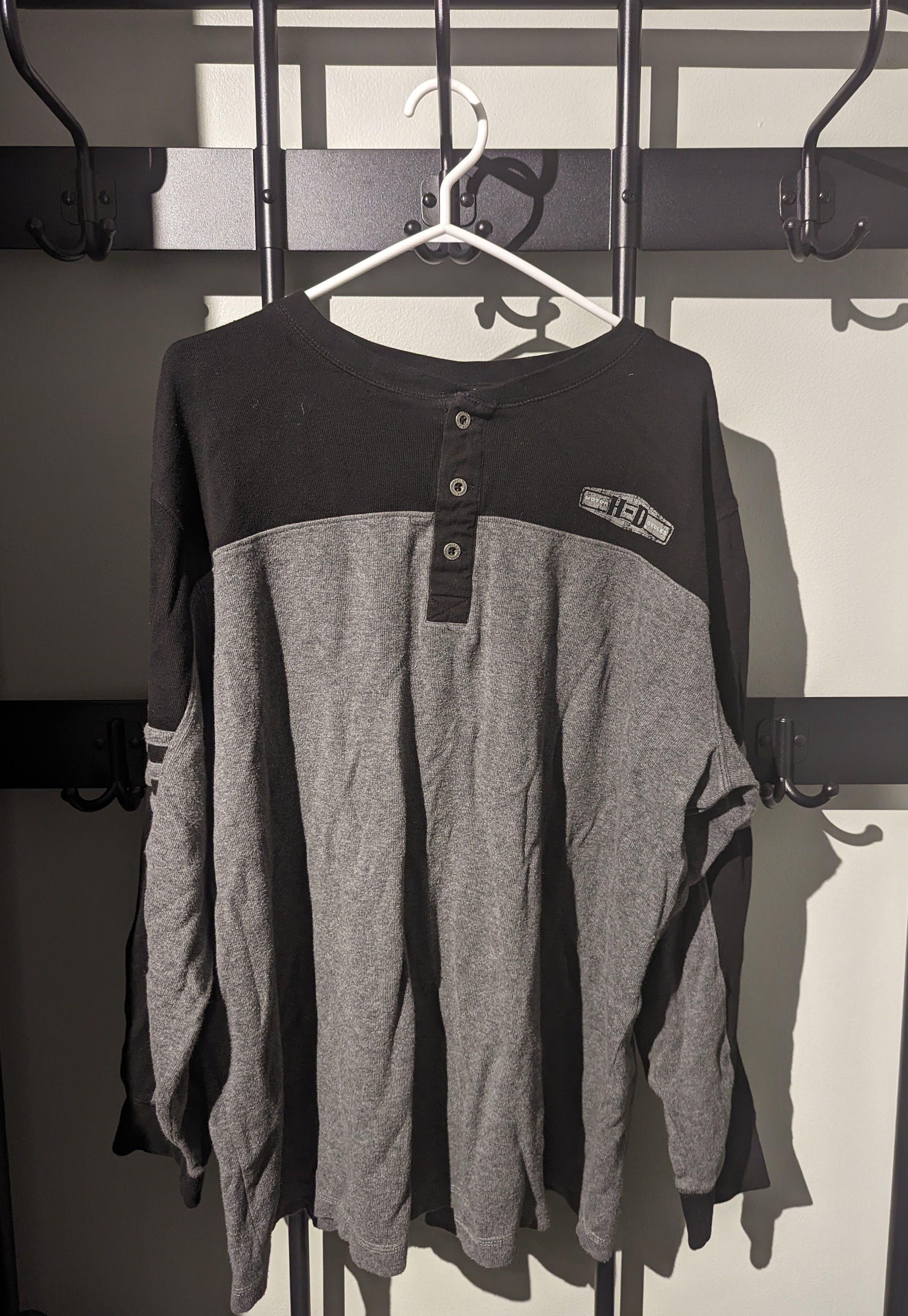 Harley Davidson Vintage Harley Davidson Double Sided Henley Size US XXL / EU 58 / 5 - 1 Thumbnail