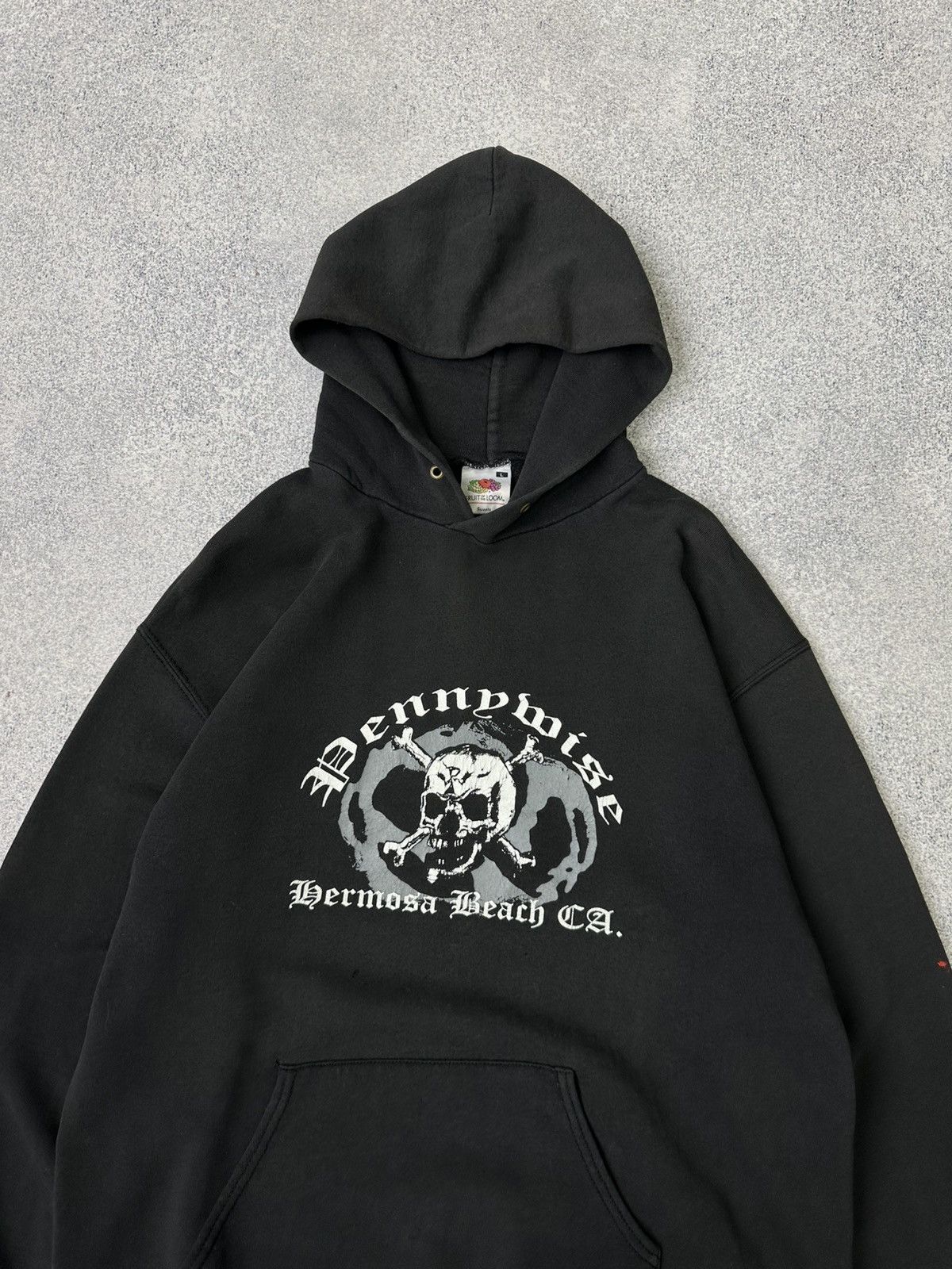 Other Vintage Pennywise Hermosa Beach CA Band Hoodie 90s Size US L / EU 52-54 / 3 - 3 Thumbnail