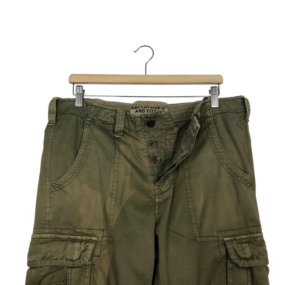 Japanese Brand 🔥TACTICAL PARACHUTE BIKER PANTS UTILITY MULTI POCKET ABECROM Size US 34 / EU 50 - 13 Thumbnail