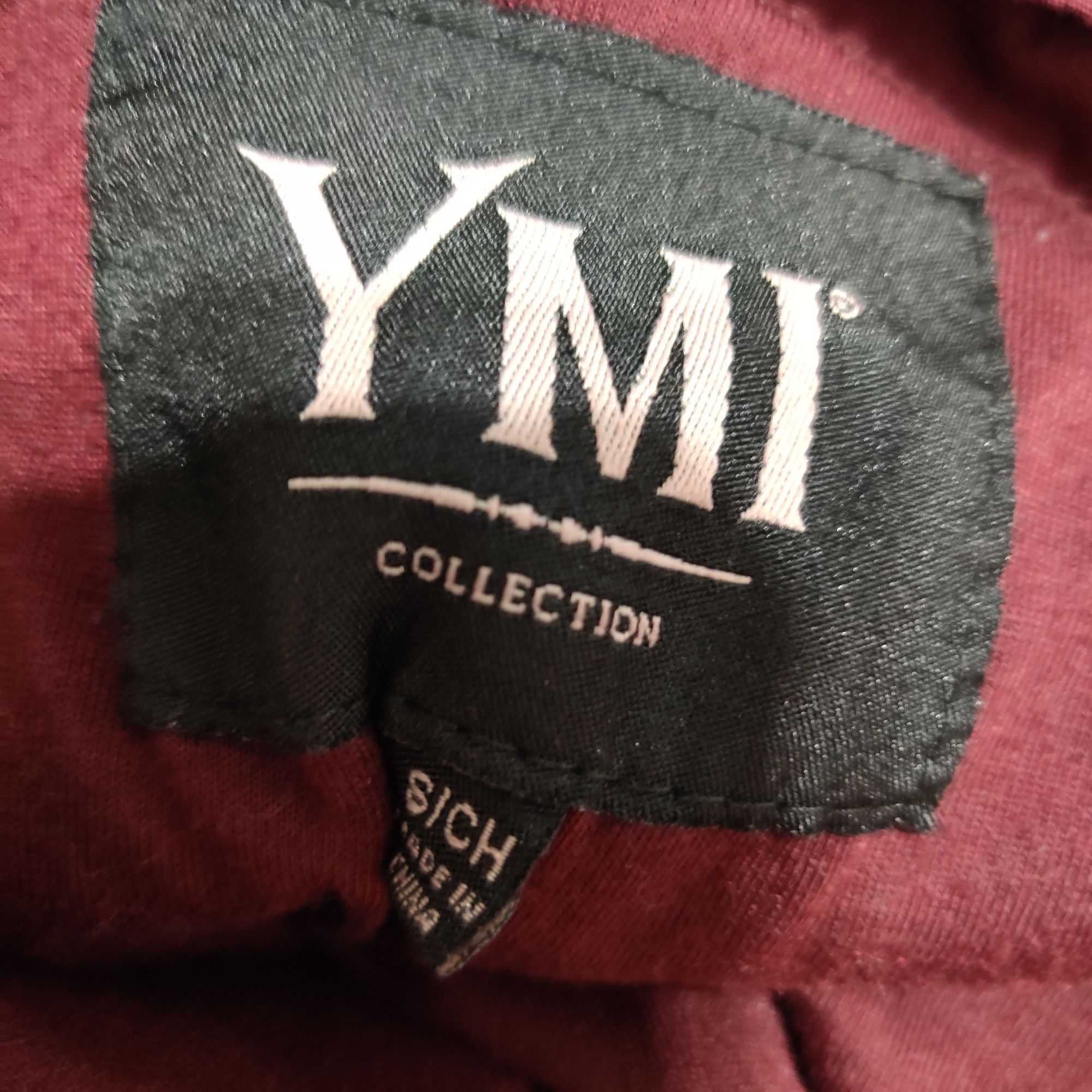 Other YMI S Burgundy Red Utility Hooded Vest Drawstring Street Sty Size S / US 4 / IT 40 - 6 Thumbnail