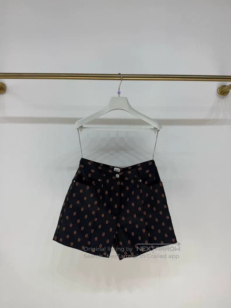 Hermes Hermes Pig Nose Denim Shorts Size 25" / US 0 / IT 36 - 1 Thumbnail