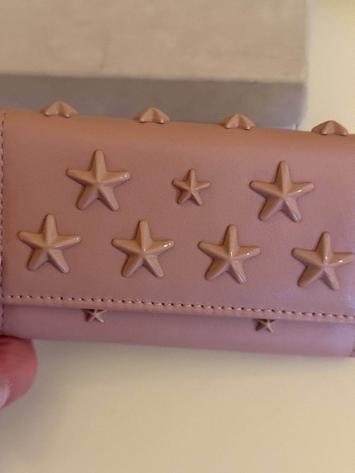 Jimmy Choo Jimmy Choo Star Studded Leather Key/Cardholder Size ONE SIZE - 7 Thumbnail