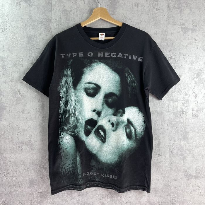 Vintage Type O Negative ”Bloody Kisses” Tee t-shirt band metal aop