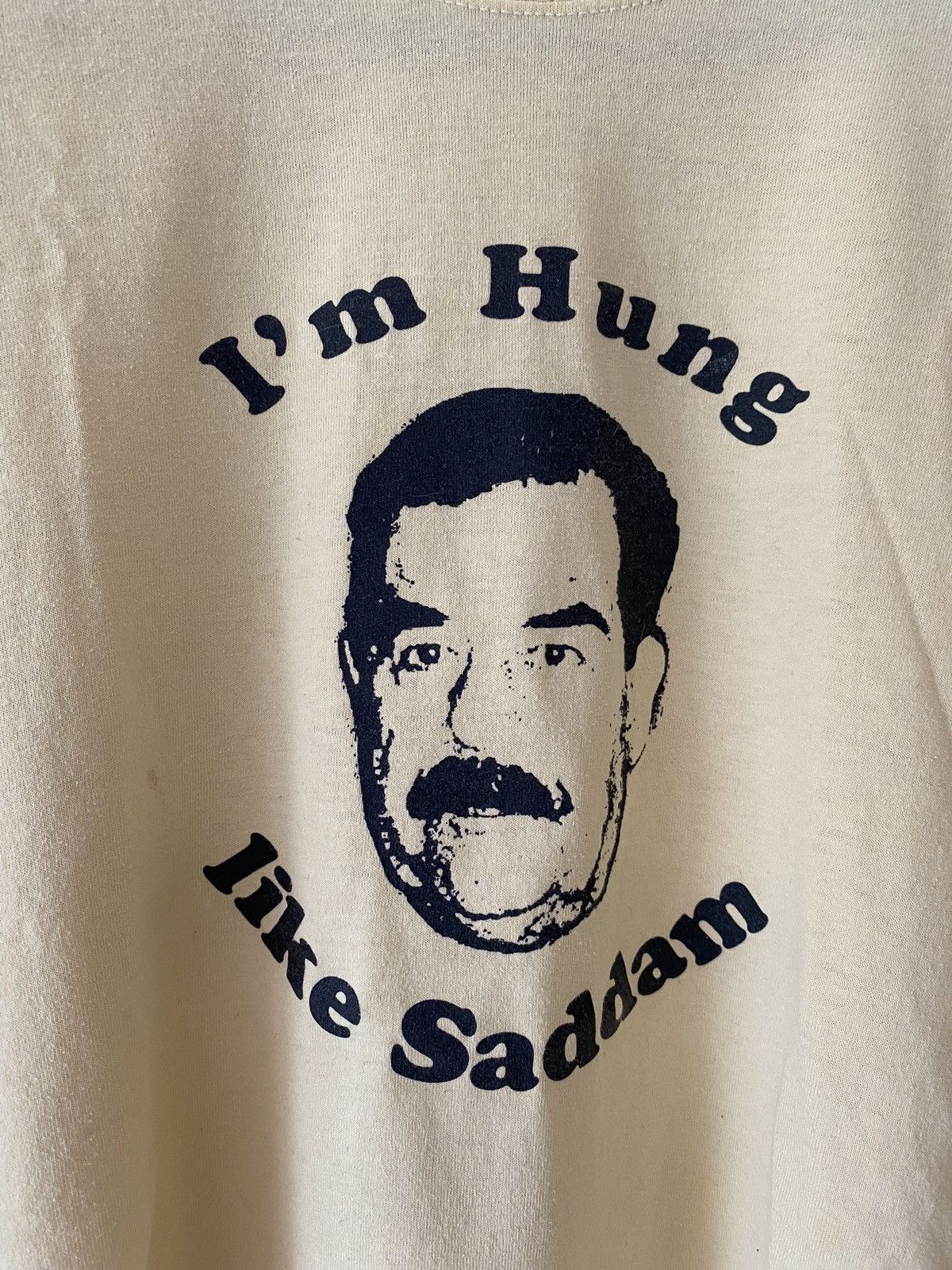 Vintage Saddam Hussein T-Shirt Size US XL / EU 56 / 4 - 2 Thumbnail