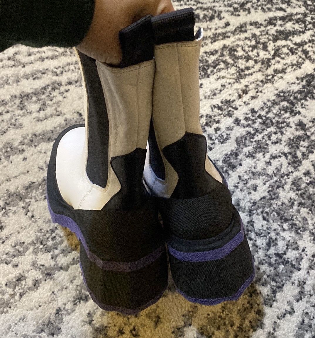 Off-White OFF-WHITE Sponge Sole Chelsea Boot - White Violet size 39 Size US 9 / IT 39 - 5 Thumbnail