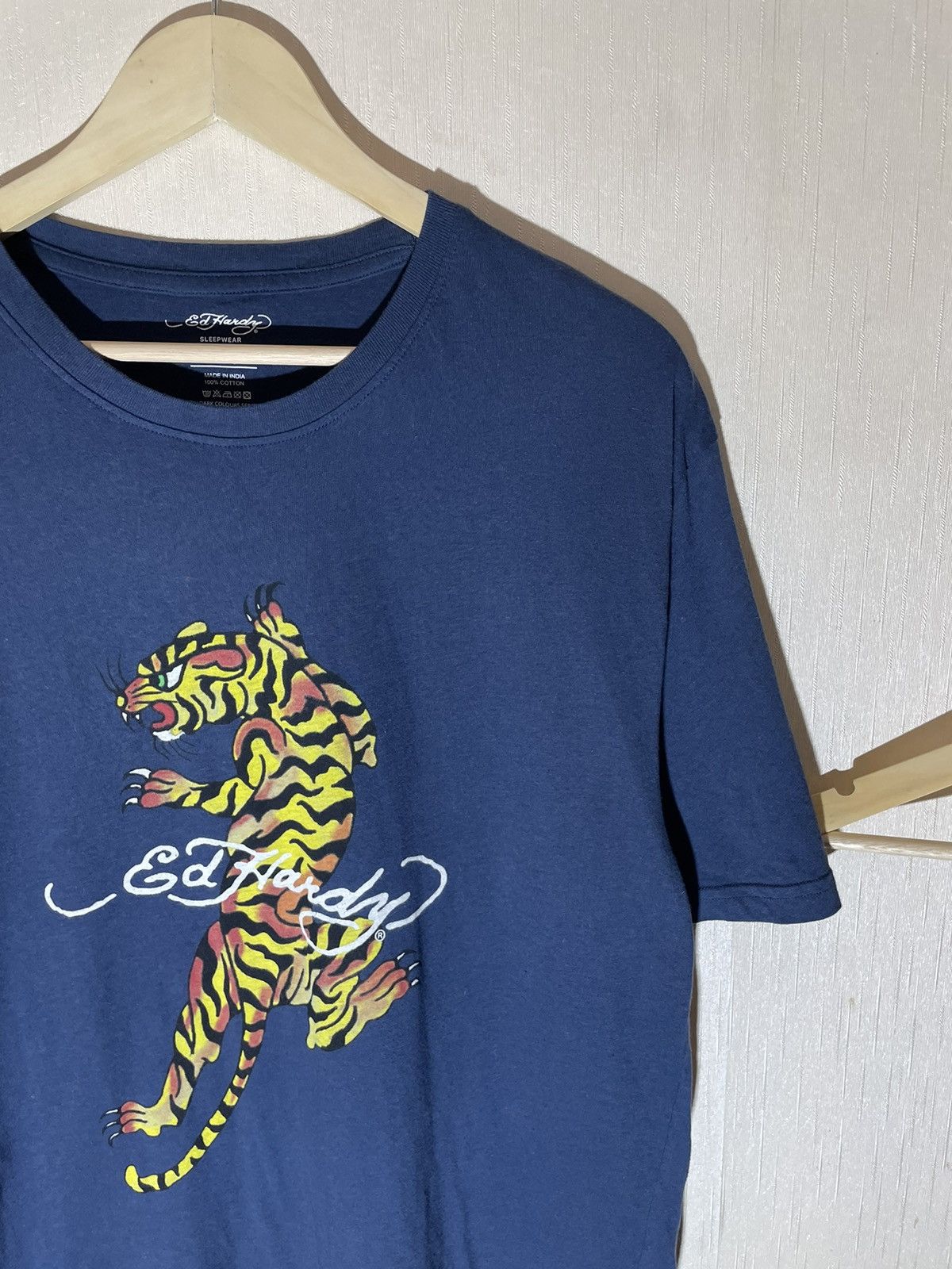 Ed Hardy × Vintage Ed hardy vintage streetwear T shirt Size US XL / EU 56 / 4 - 2 Thumbnail