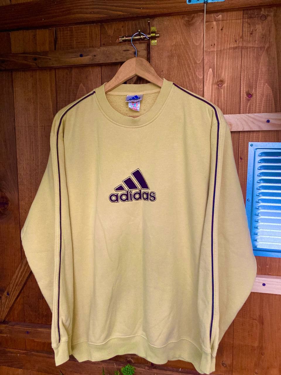 Adidas × Vintage Vintage 90s Adidas Sweatshirt Classic Size US XL / EU 56 / 4 - 1 Thumbnail