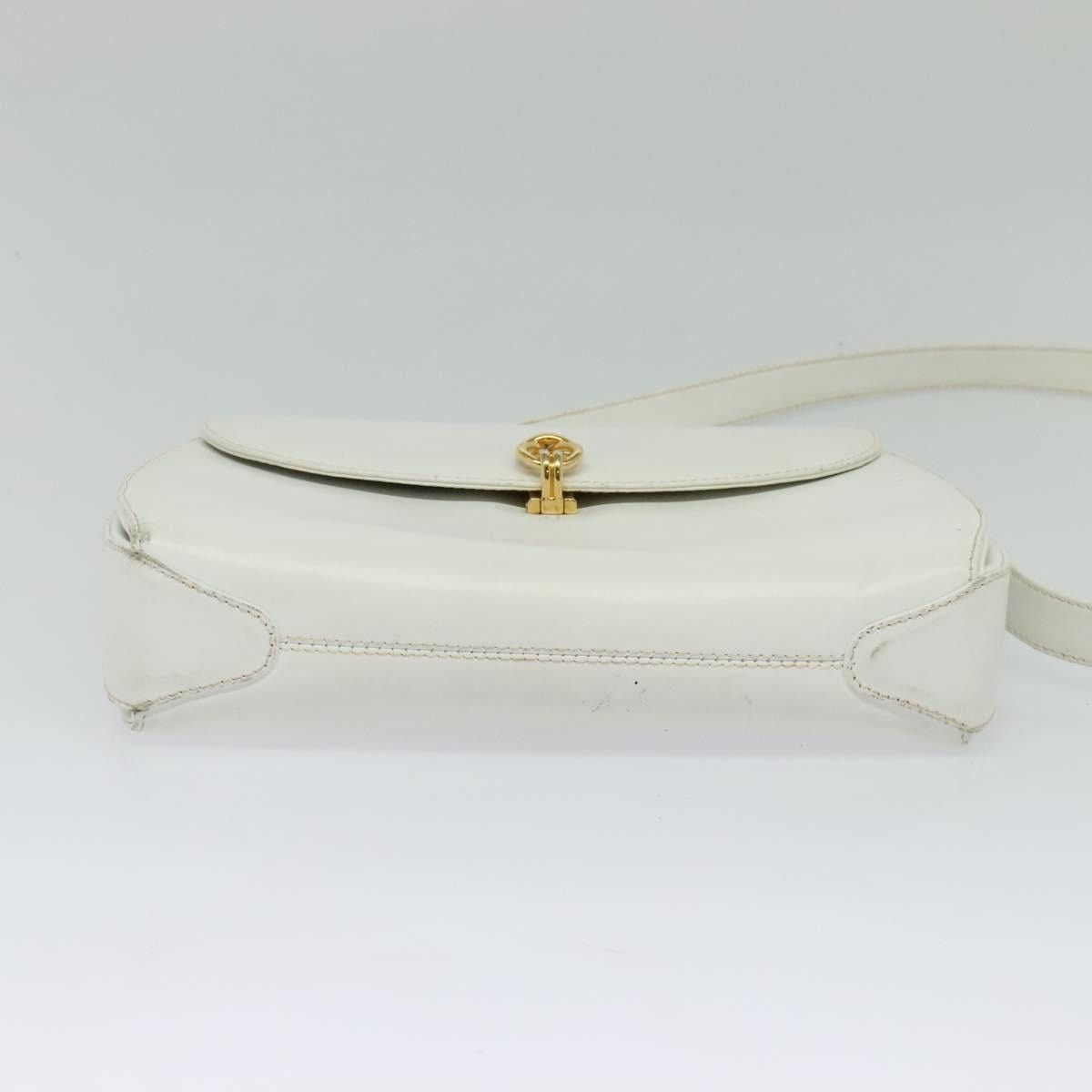 Gucci GUCCI Shoulder Bag Leather White Gold Size ONE SIZE - 9 Thumbnail