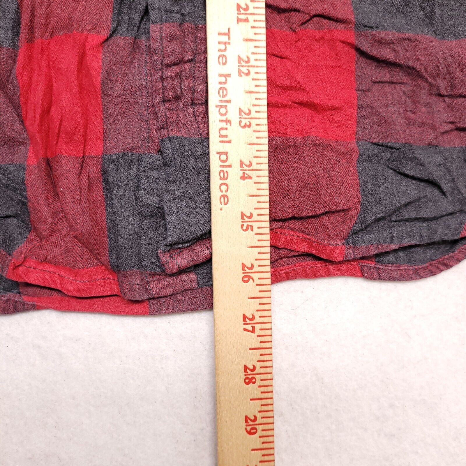 Sonoma Sonoma Buffalo Check Flannel Shirt Mens Size Small Red Black Size US S / EU 44-46 / 1 - 8 Thumbnail