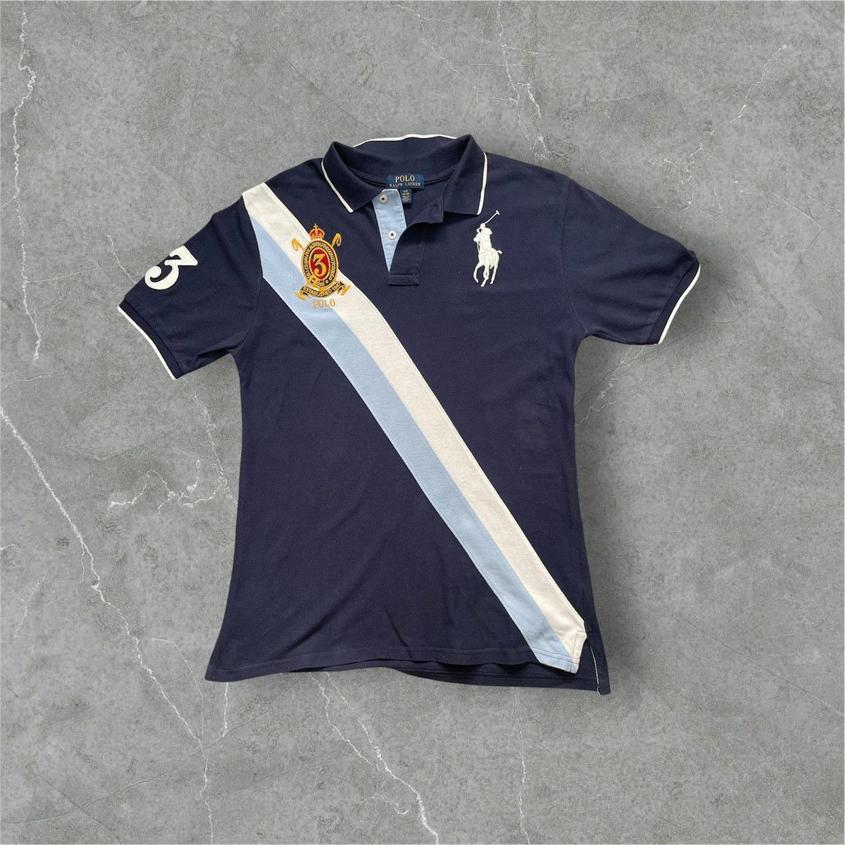 Polo Ralph Lauren × Ralph Lauren Vintage Polo Ralph Lauren Shirt Dunkelblau (L) Size US L / EU 52-54 / 3 - 1 Thumbnail