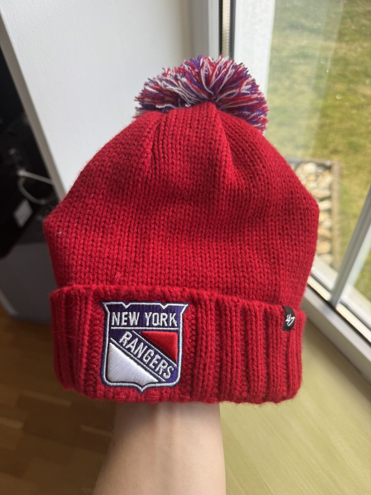 Vintage NEW YORK RANGERS 47 BRAND NHL HOCKEY BEANIE HAT Size ONE SIZE - 7 Thumbnail