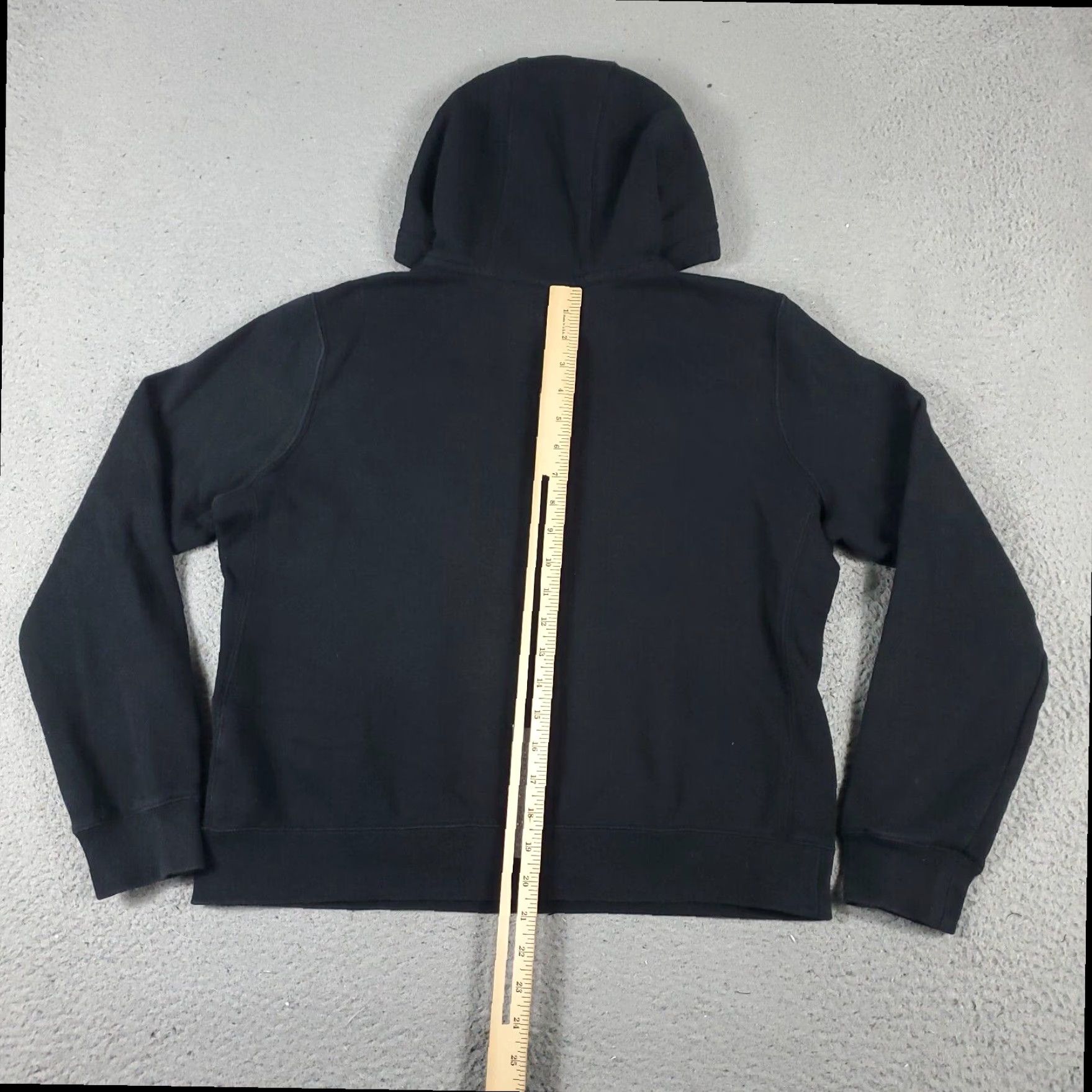 Nike Nike Womens Medium Black Barry Swoosh Pullover Hoodie Sweatshirt Ladies Size M / US 6-8 / IT 42-44 - 6 Thumbnail