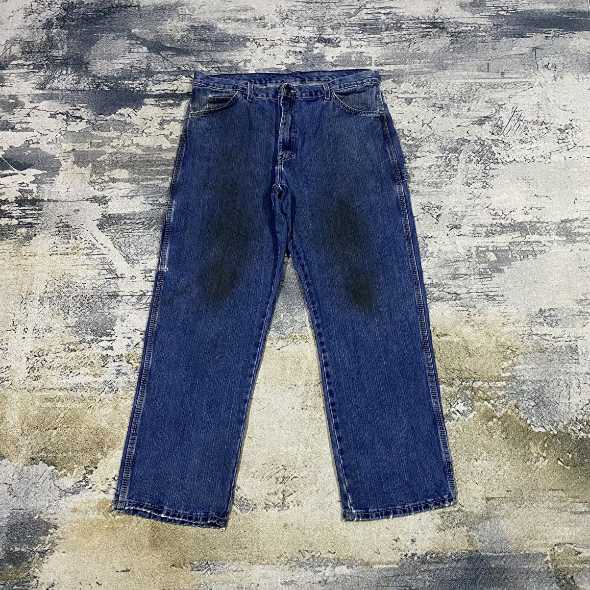 Carhartt × Dickies × Vintage Vintage Dickies Dirty Rusty Carpenter Denim Jeans Size US 39 - 2 Thumbnail