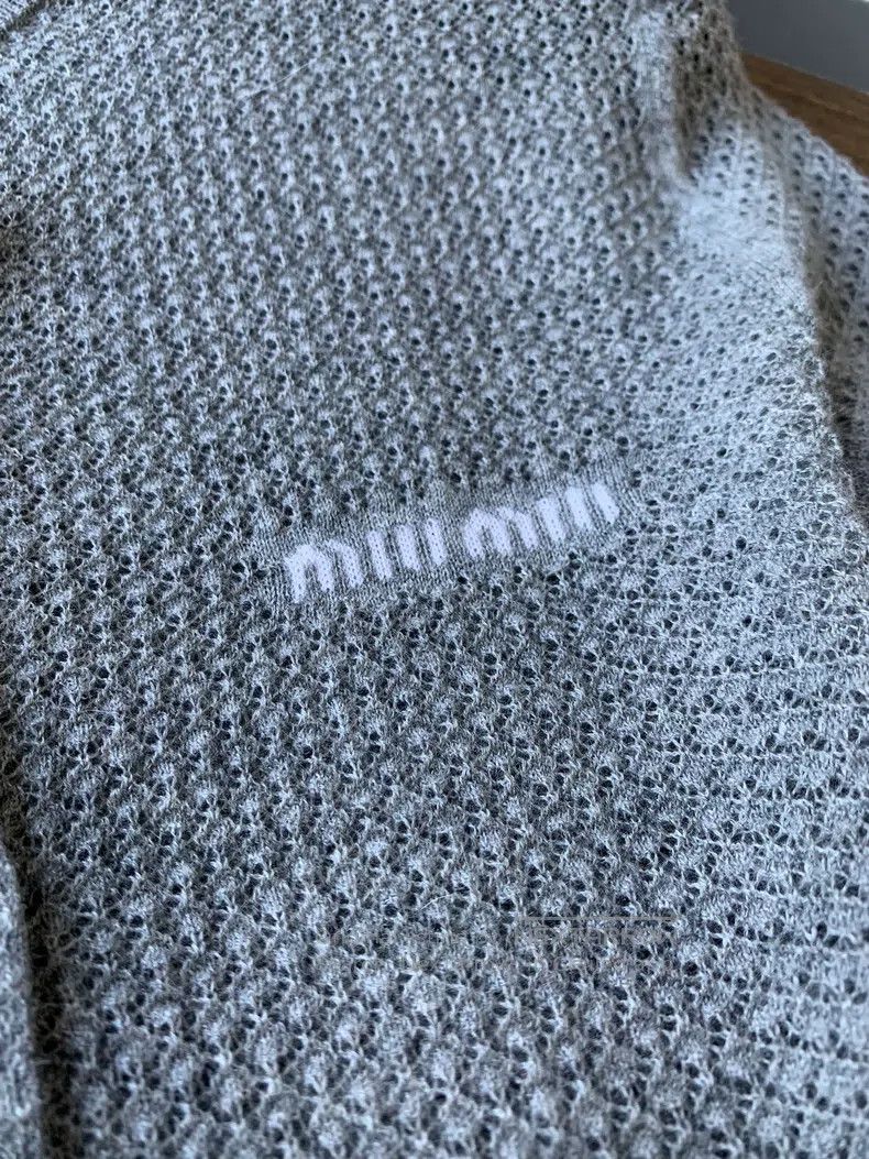 Miu Miu Miu Miu 40 Cashmere knitted cardigan sweater Size M / US 6-8 / IT 42-44 - 5 Thumbnail