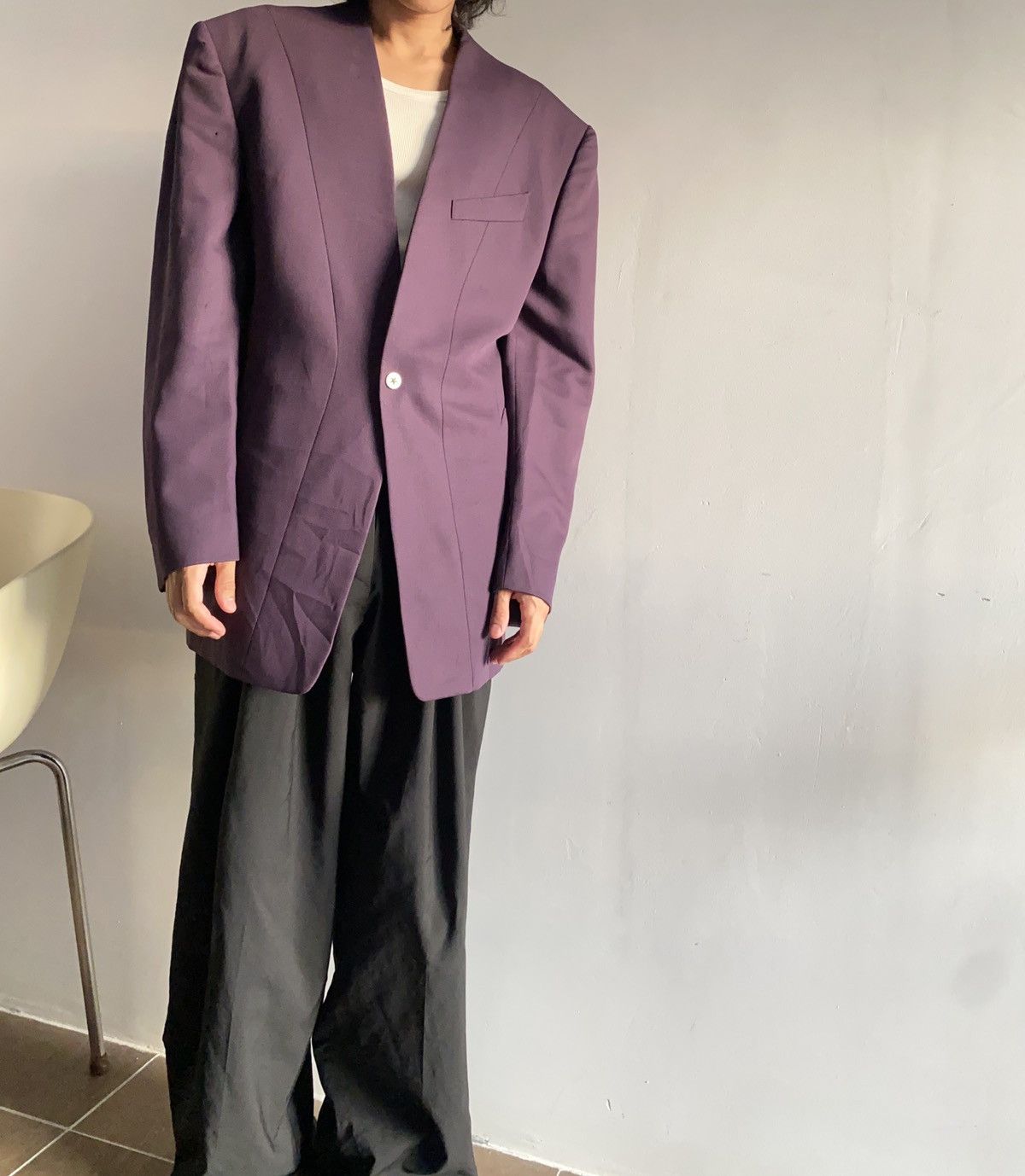 Thierry Mugler 1990s Thierry Mugler men blazer Size 50R - 4 Thumbnail