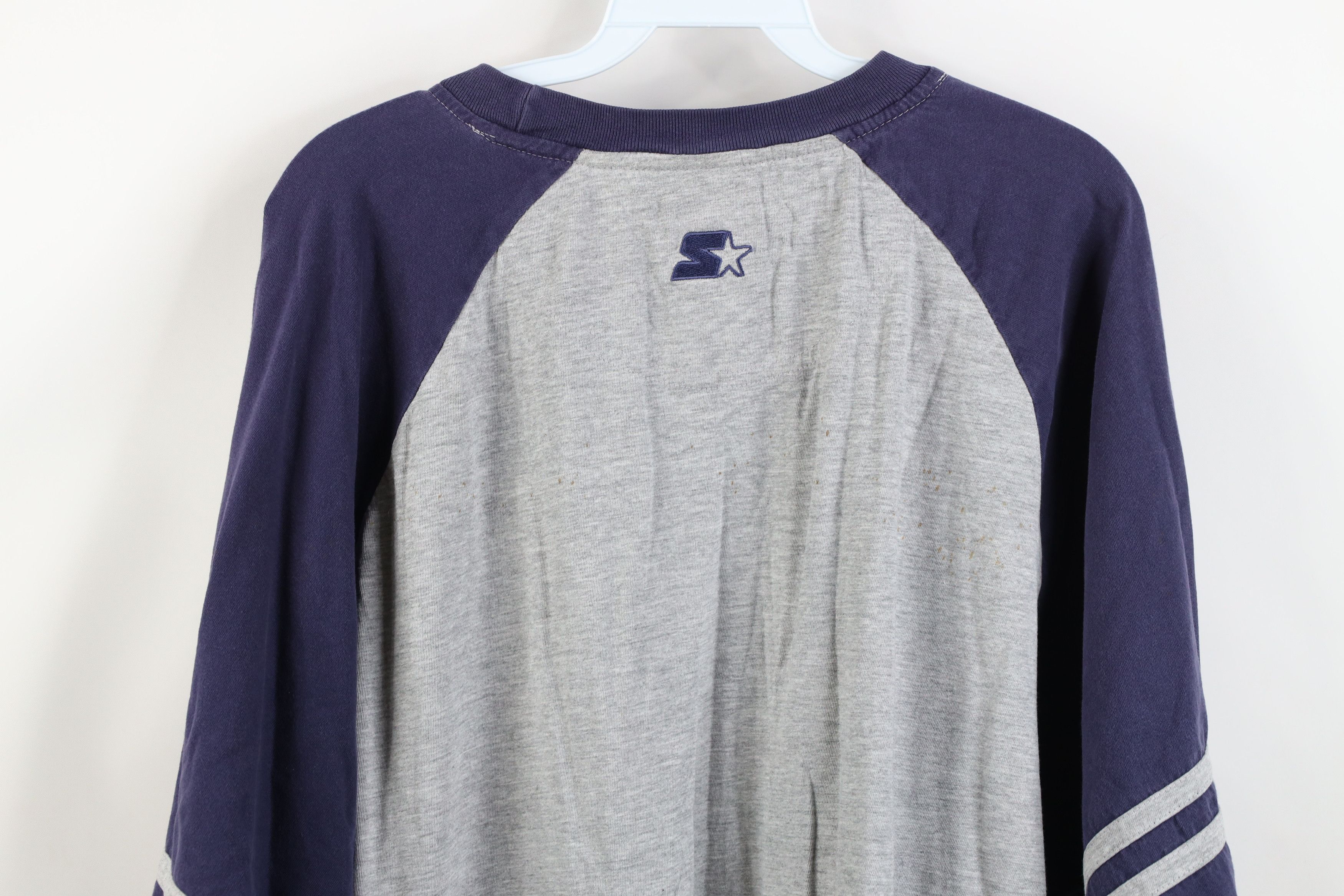 Starter Vintage 90s Starter University of Michigan Baggy T-Shirt Size US L / EU 52-54 / 3 - 14 Thumbnail