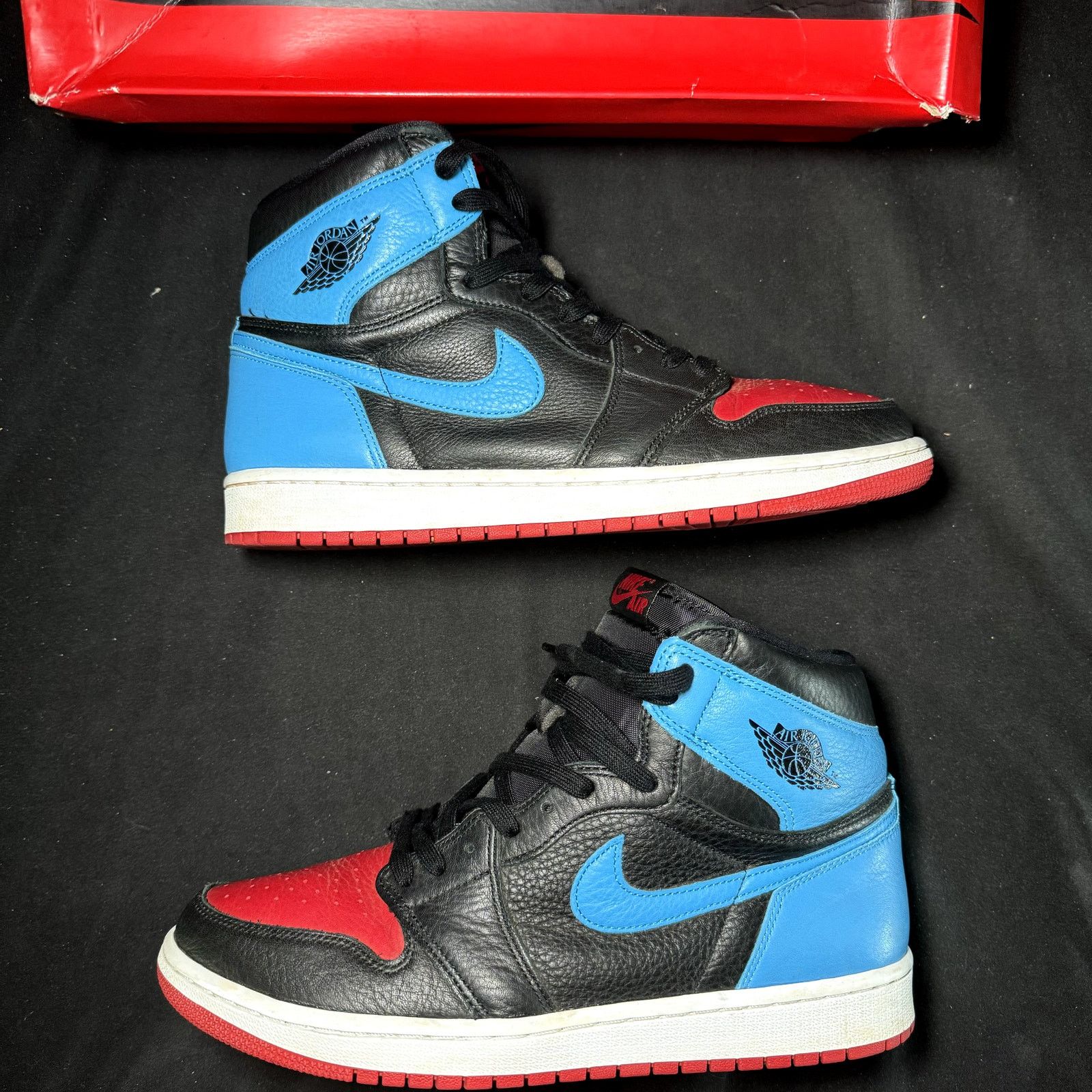 Jordan Brand × Nike Size 11.5 - Nike Air Jordan 1 High OG NC to Chi 2020 Shoes Size US 11.5 / IT 41.5 - 2 Thumbnail
