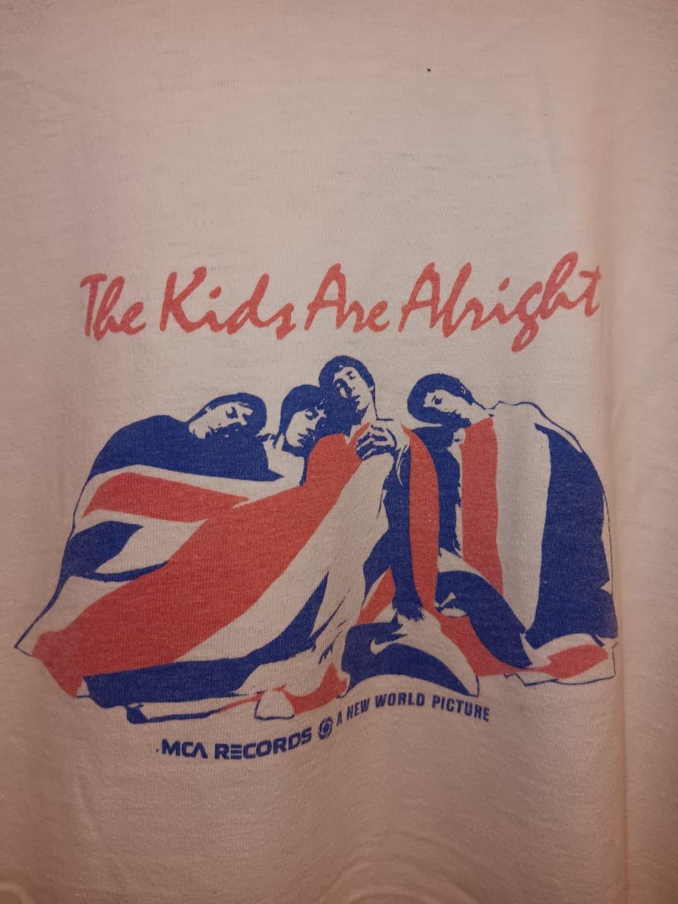 VINTAGE THE WHO 1979 KIDS ARE ALRIGHT T-SHIRT MCA Records