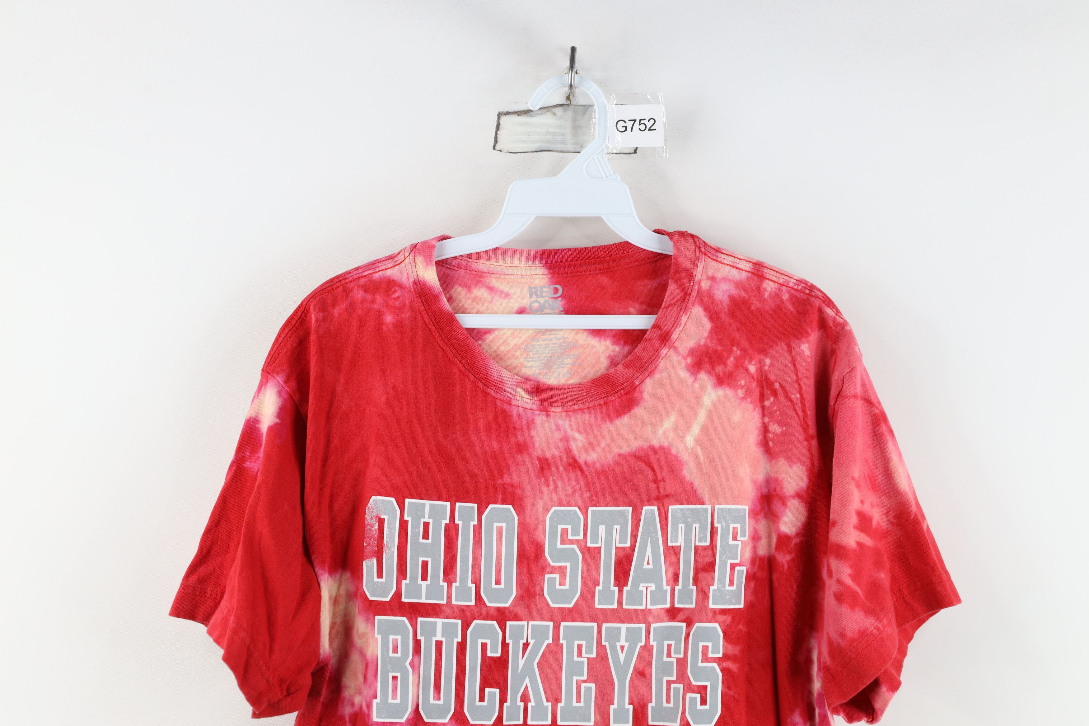 Vintage Vintage Y2K Ohio State University Short Sleeve T-Shirt Red Size US L / EU 52-54 / 3 - 2 Thumbnail