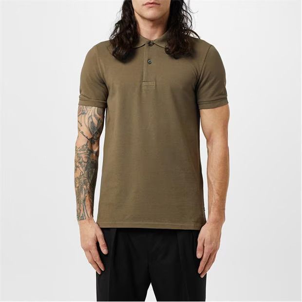 Tom Ford o1g2r1mq0724 Polo Shirts in Olive Size US L / EU 52-54 / 3 - 3 Thumbnail