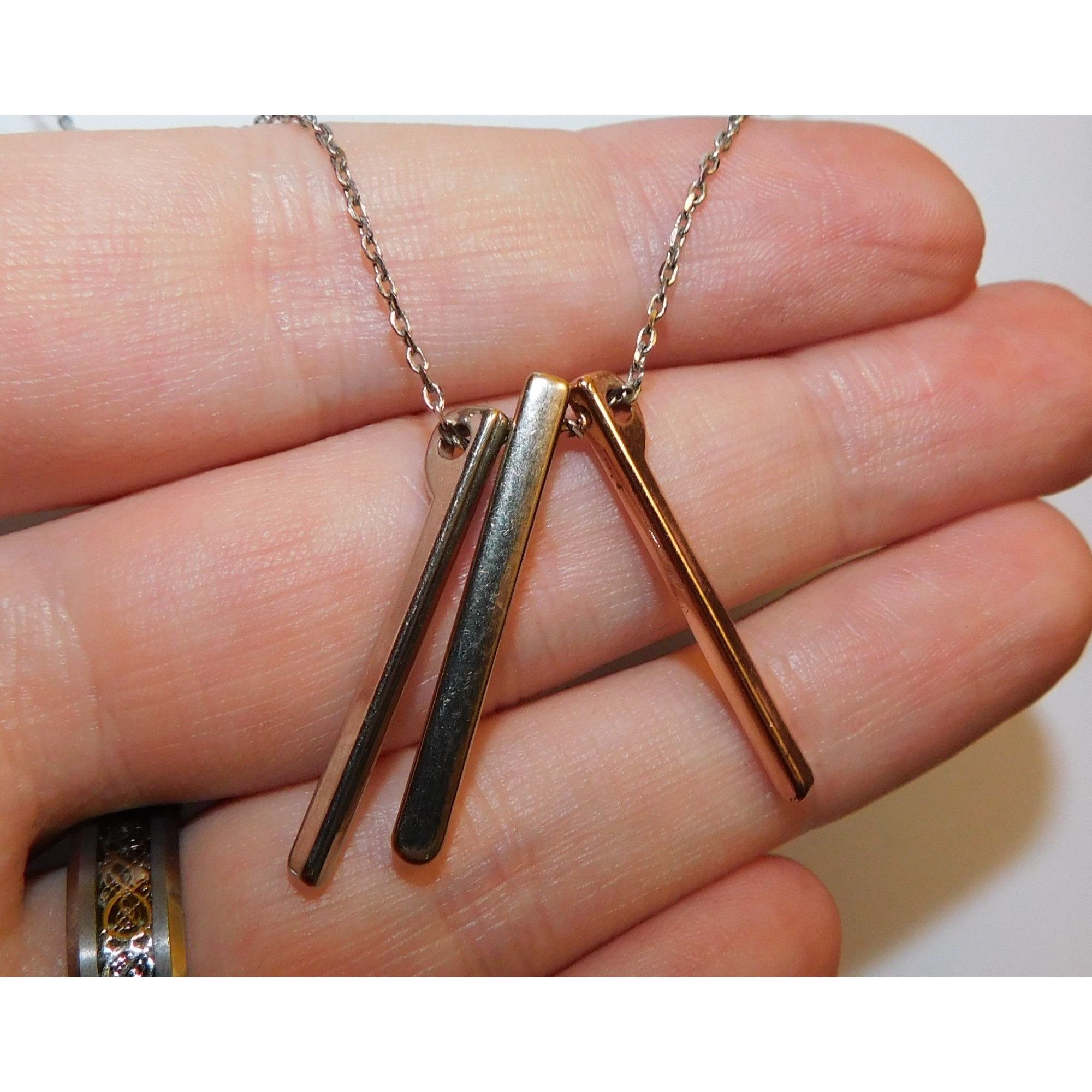 Other Triple Hue Bar Necklace Size ONE SIZE - 2 Thumbnail