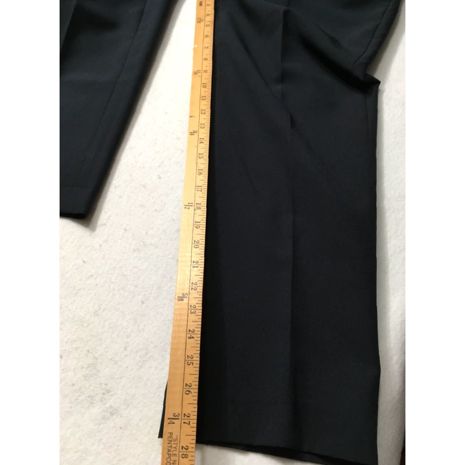 Vintage RGM Pants Mens Flat Front 34x29 Black Chino - 34 29 Inseam 34 Waist Shirt? Size US 34 / EU 50 - 5 Thumbnail