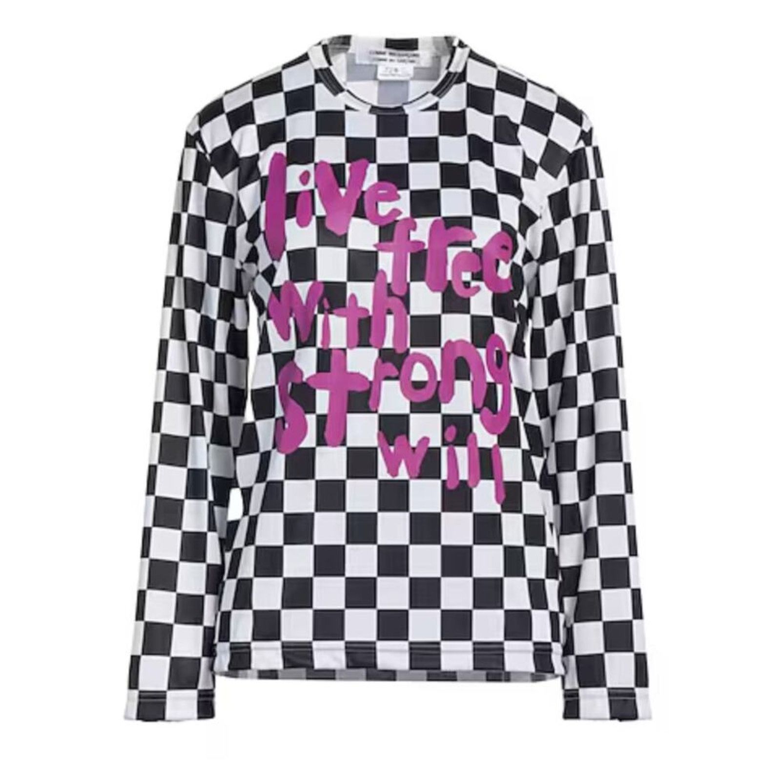 Comme Des Garçons Comme Des Garçons Checked T Shirt